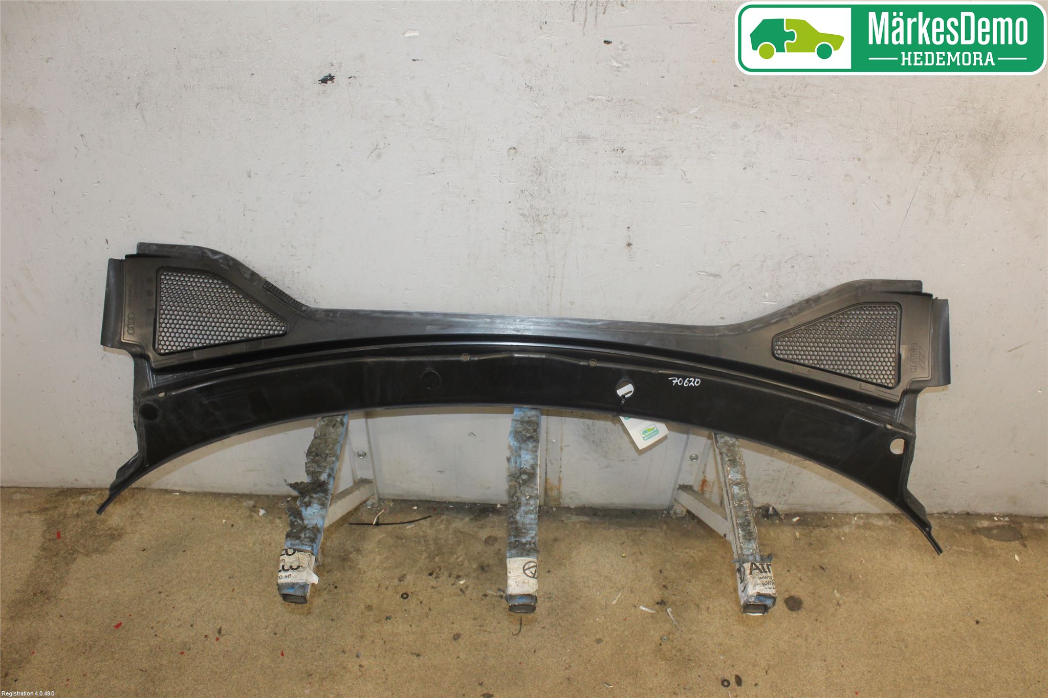 Audi A3/S3 8V 13-20 Visker Deksel-Grill-Under Frr