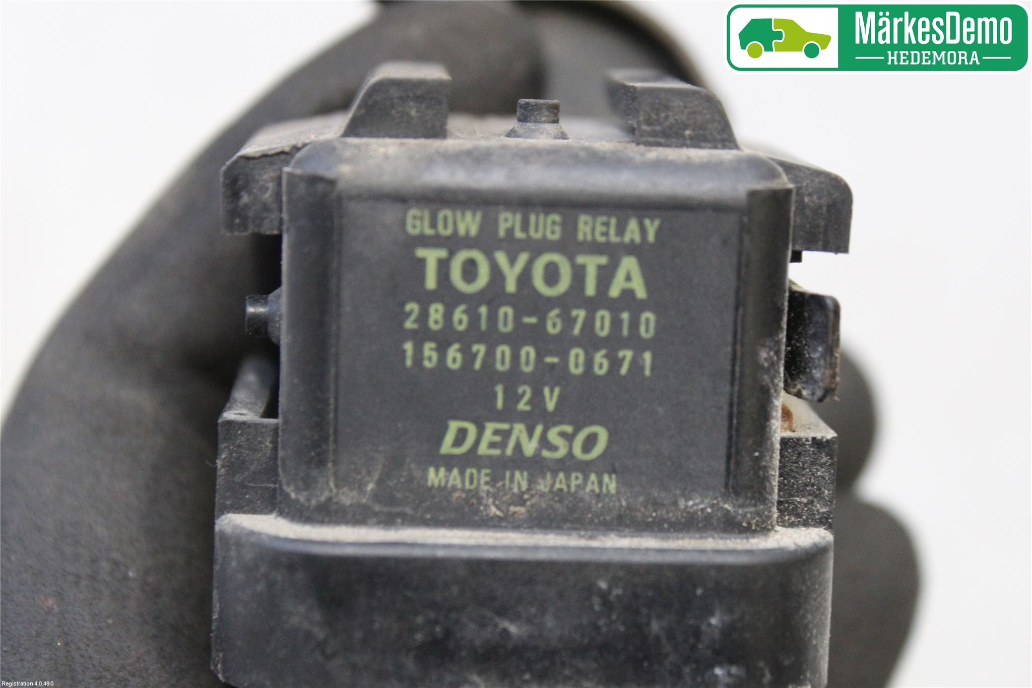 Toyota AURIS 10-12 Rele Gløding Diesel