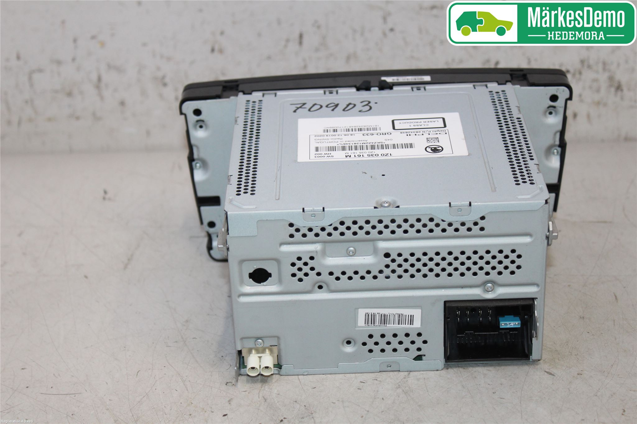 Skoda OCTAVIA (1Z) 05-13 Stereo Radio Med Cd