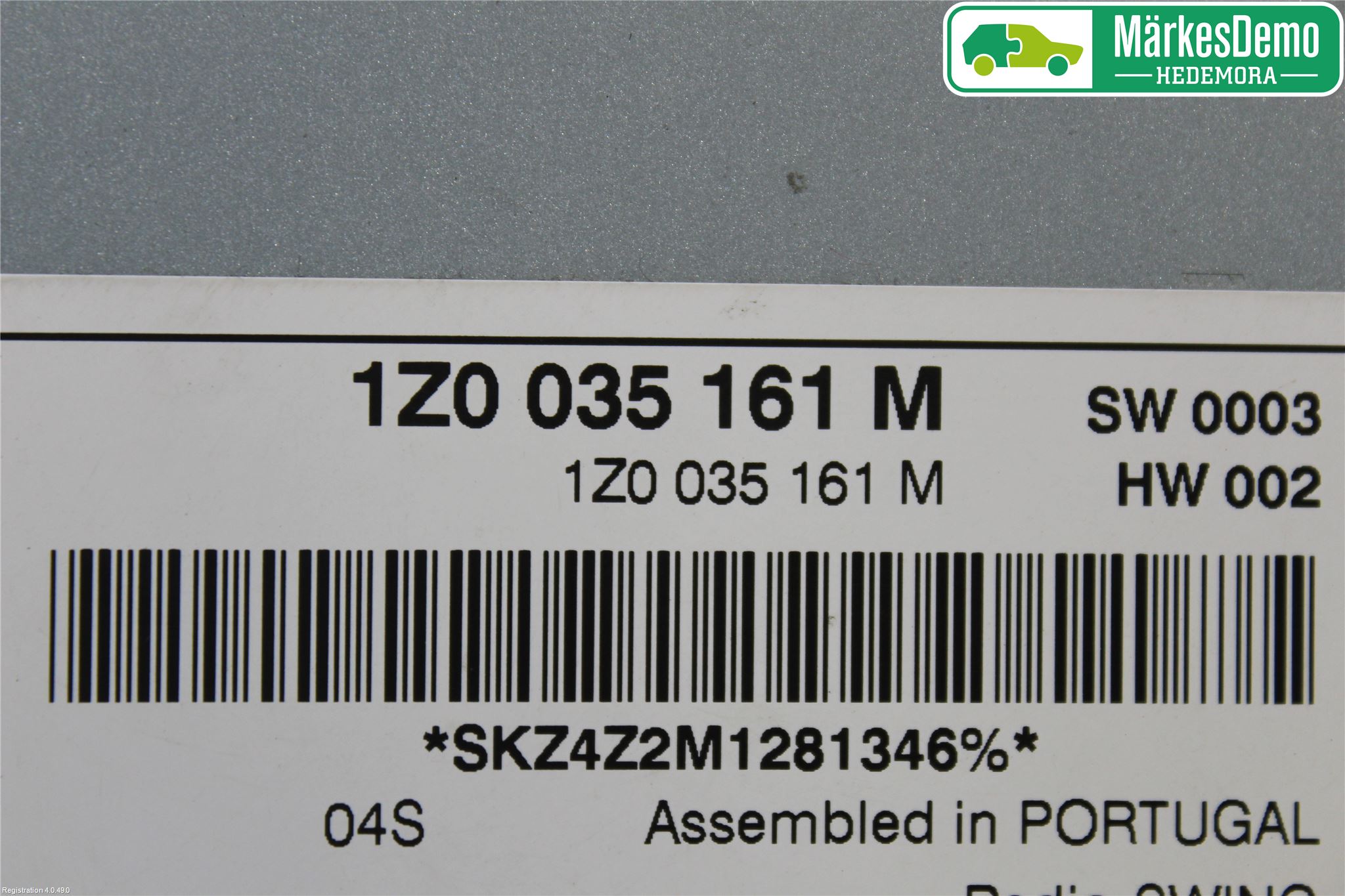 Skoda OCTAVIA (1Z) 05-13 Stereo Radio Med Cd