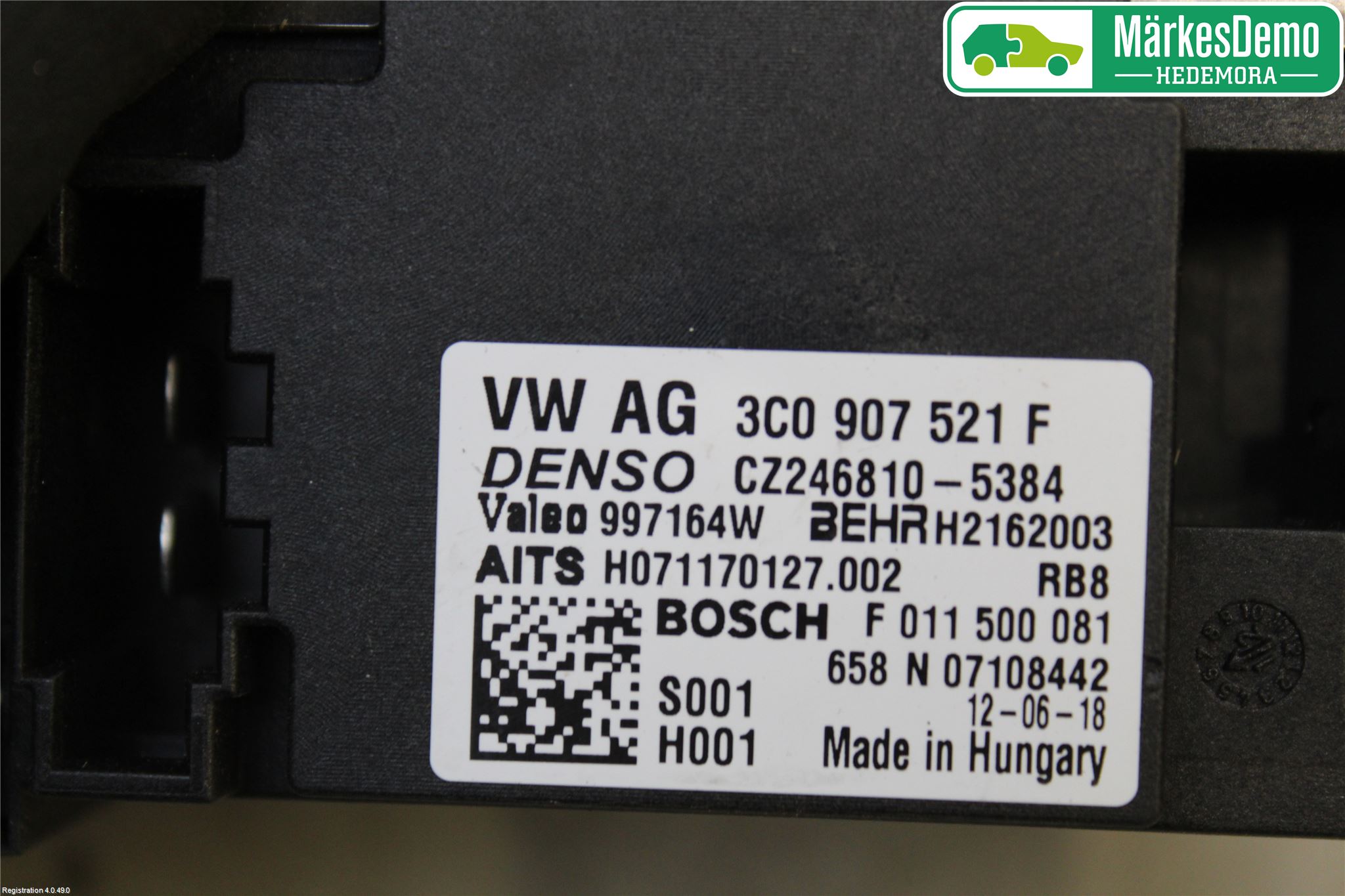 Skoda OCTAVIA (1Z) 05-13 Varmeapparat Viftemotstand