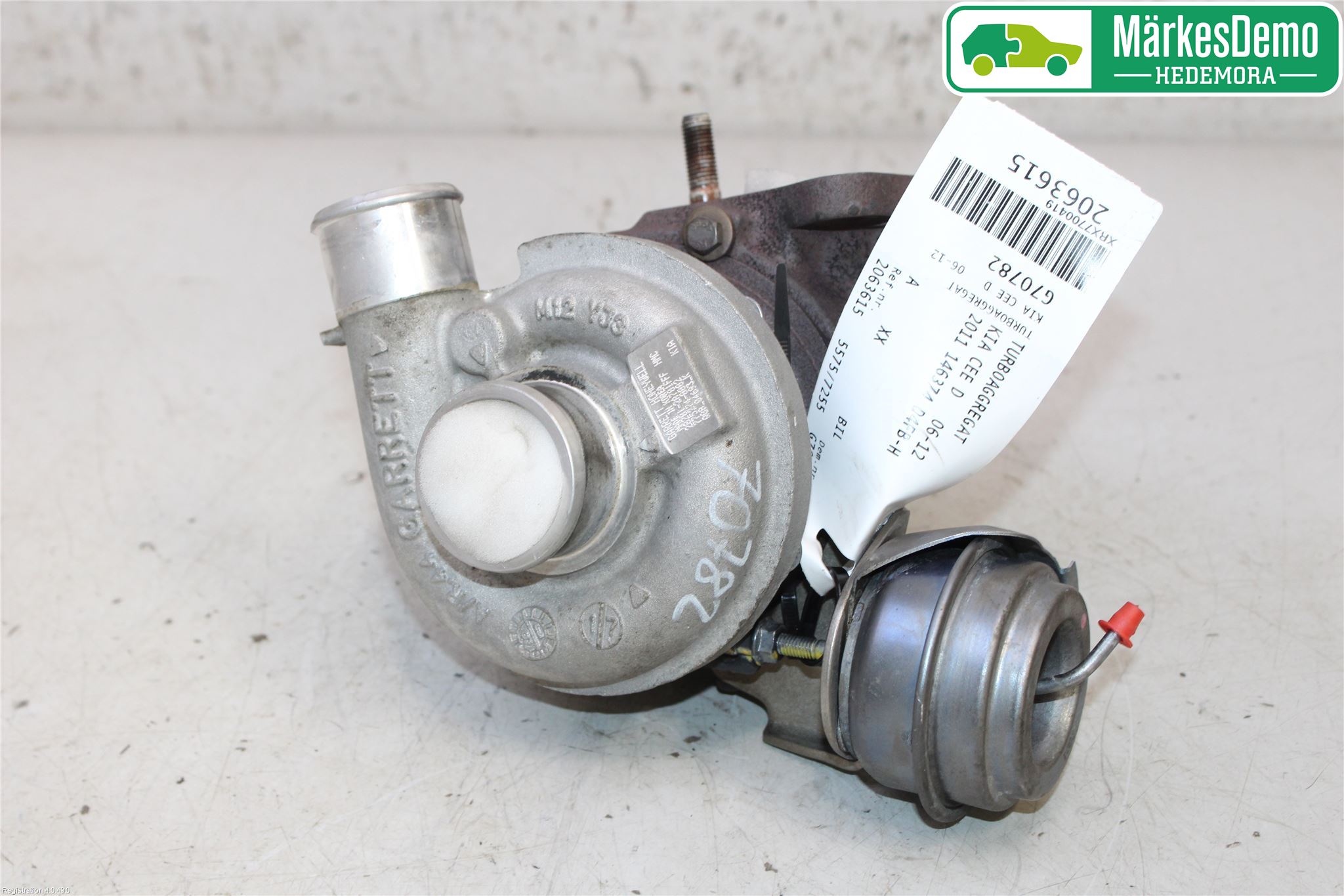 Kia CEED 06-12 Turboaggregat