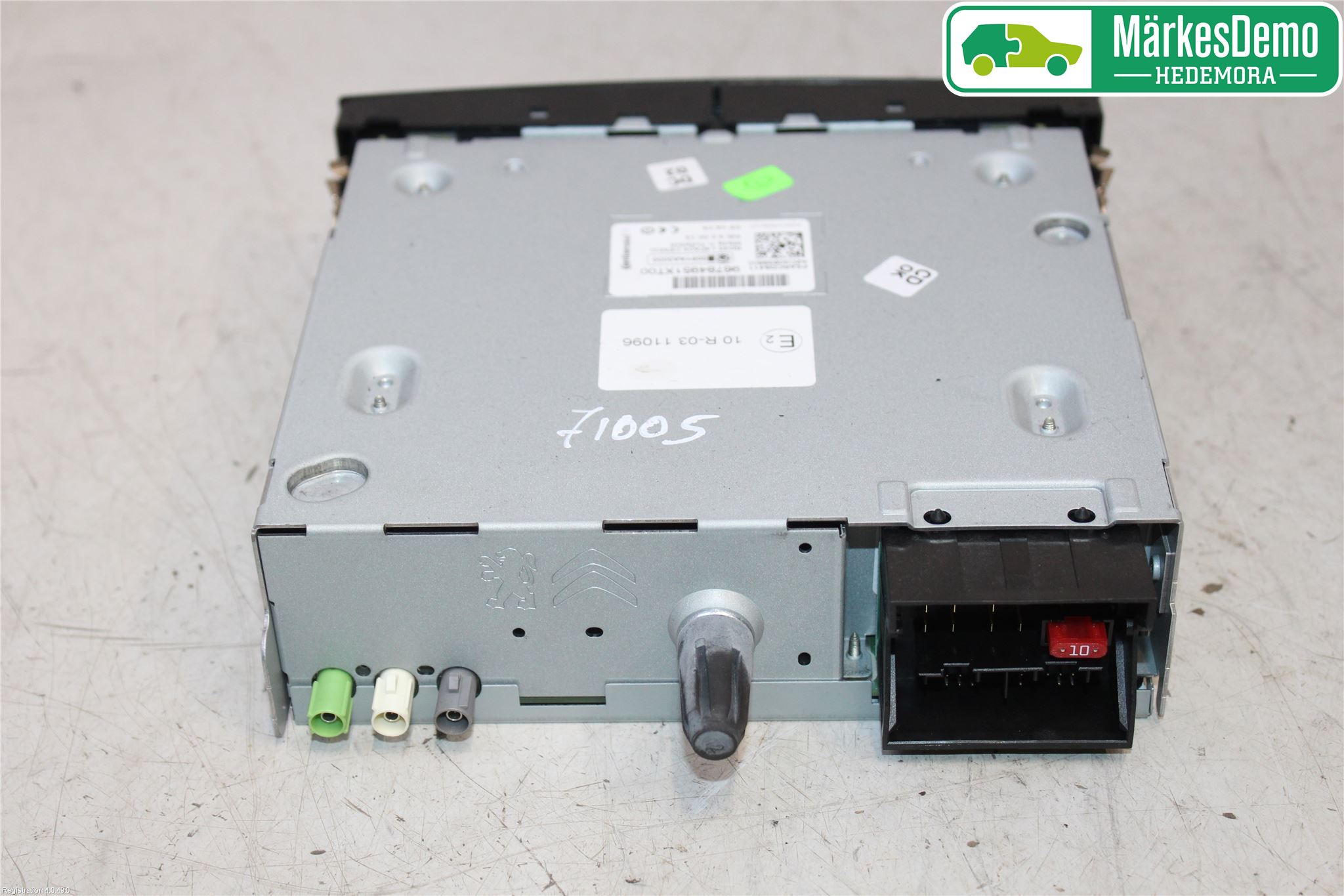 Peugeot 3008 09-16 Stereo Radio Med Cd