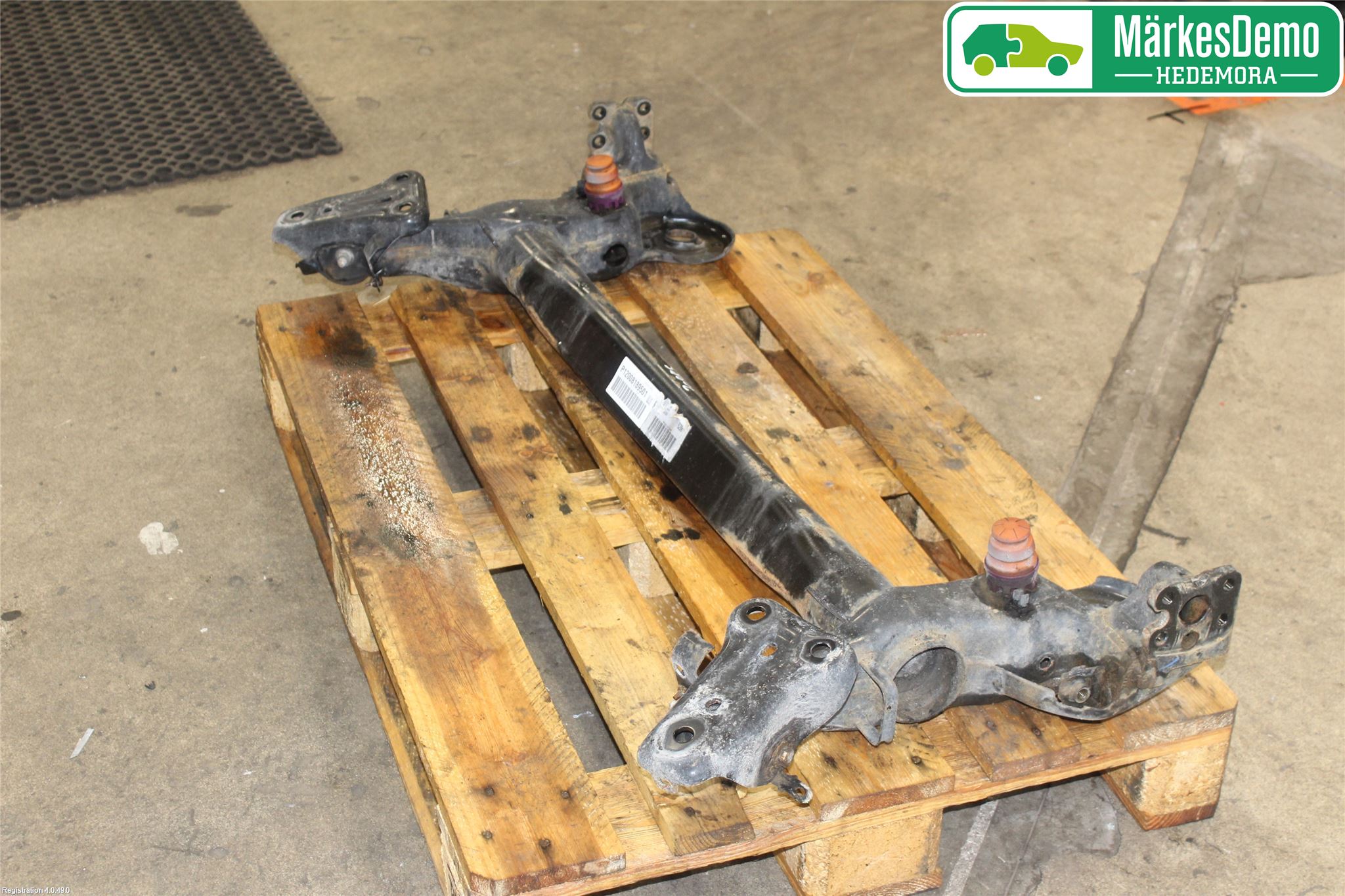 Peugeot 208 12-15 Bakaksel Feste Travers-Ramme