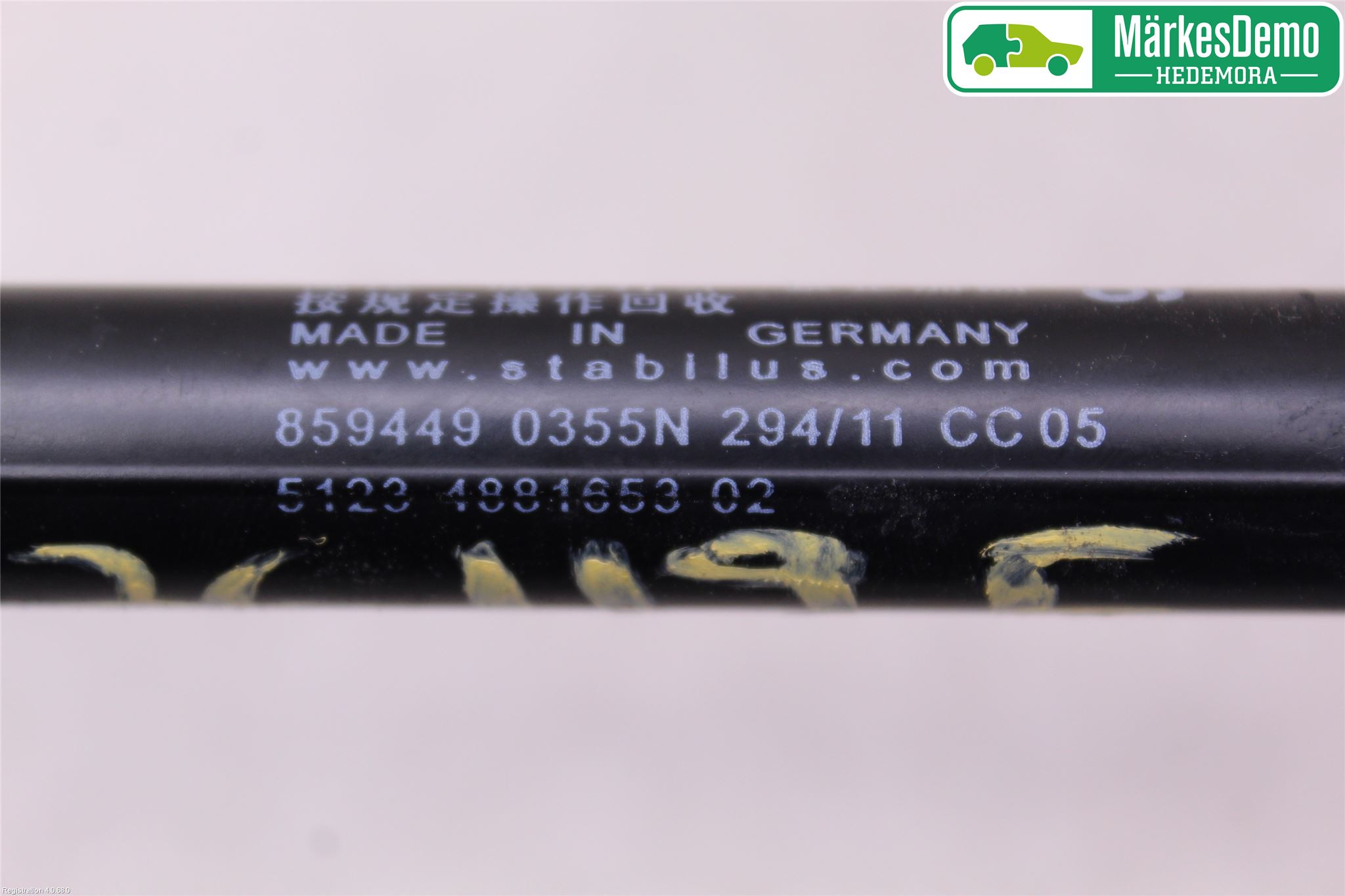 BMW 5 F10/F11/F18 09-17 Panser Demper-Gassfjær