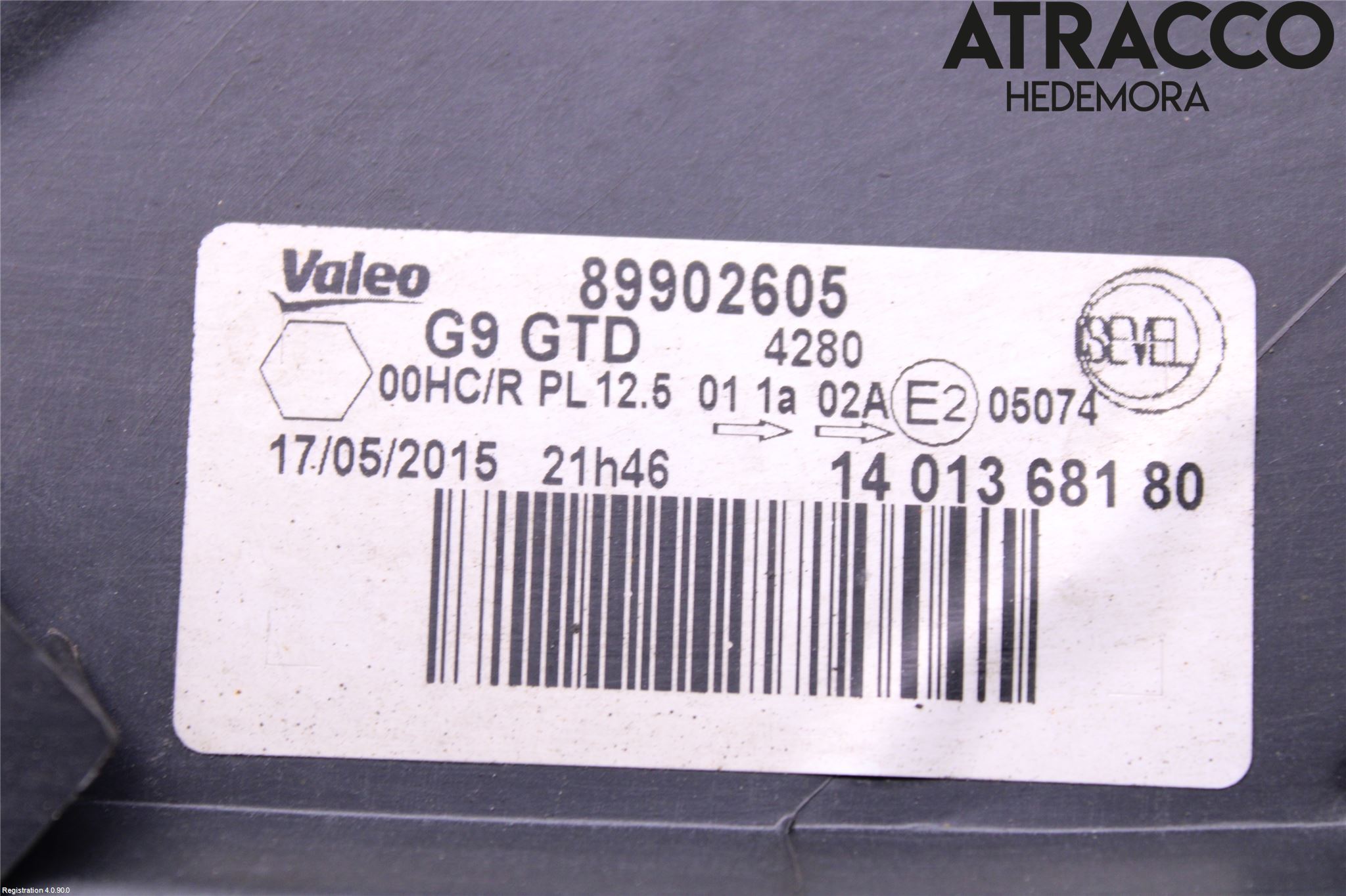 Peugeot EXPERT 07-14 Frontlykt Venstre