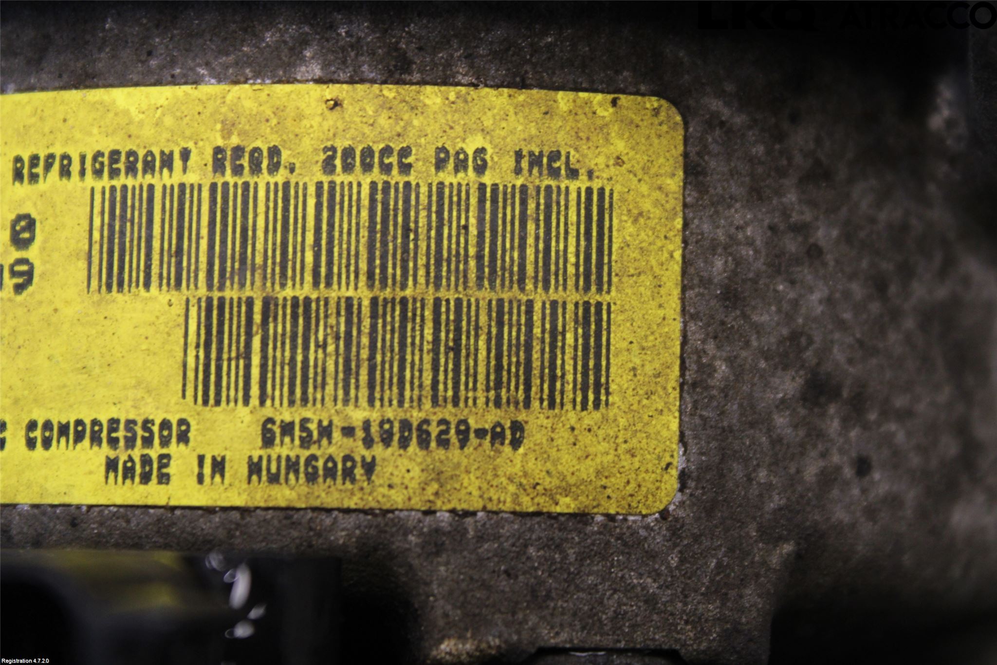 Ford FOCUS 08-11 Varme Ac Kompressor
