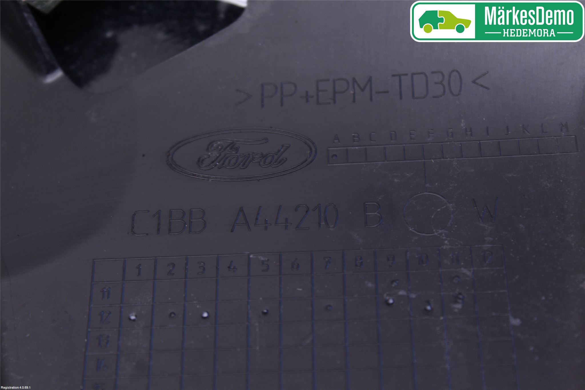 Ford FIESTA 13-17 Spoiler Bakluke