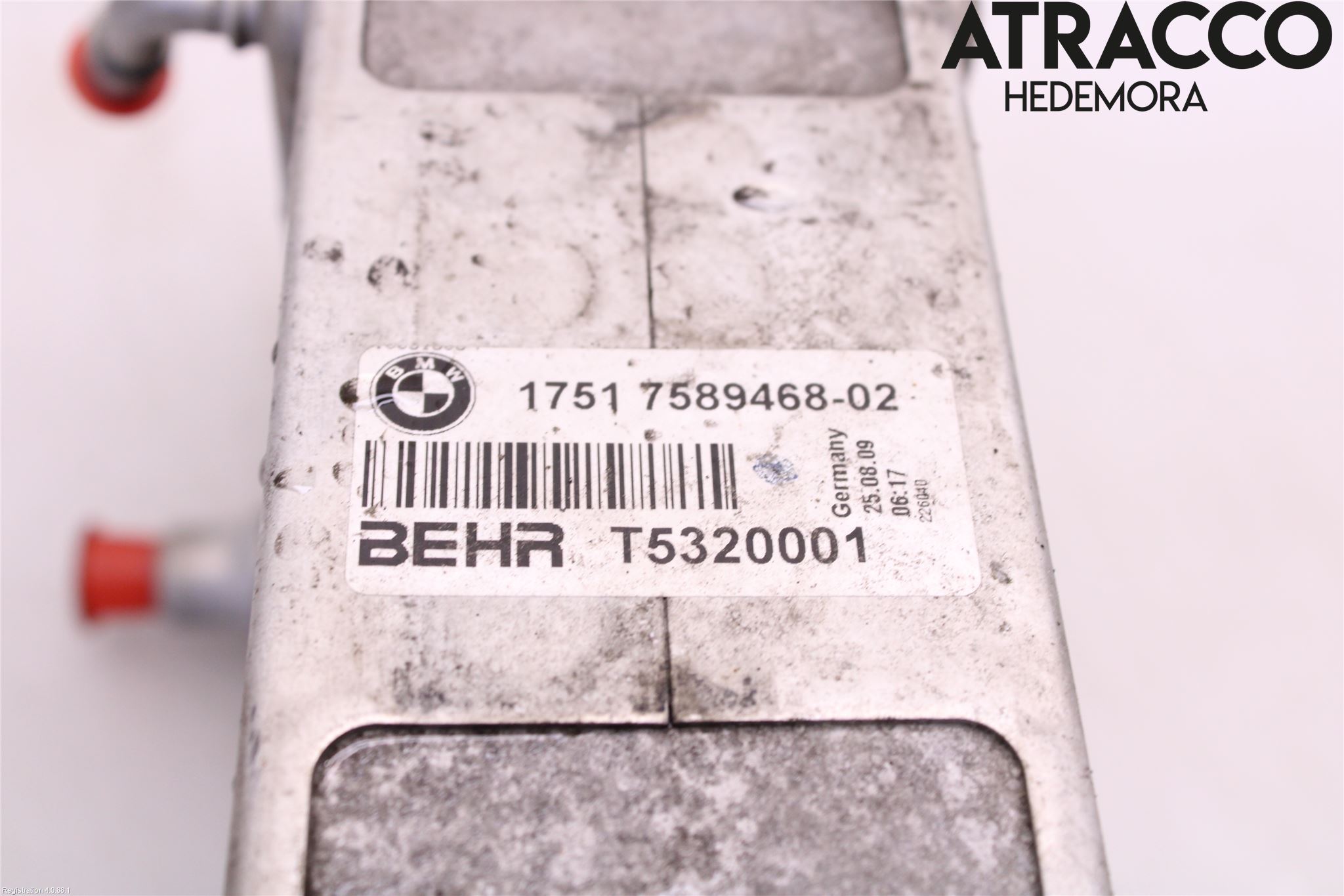 BMW X5 E70 07-13 Intercooler Rør-Slange