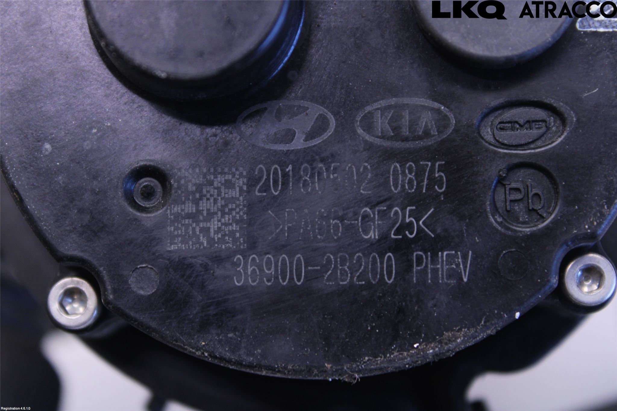 Kia NIRO (DE) 17-22 Varme Sirkulasjonspumpe