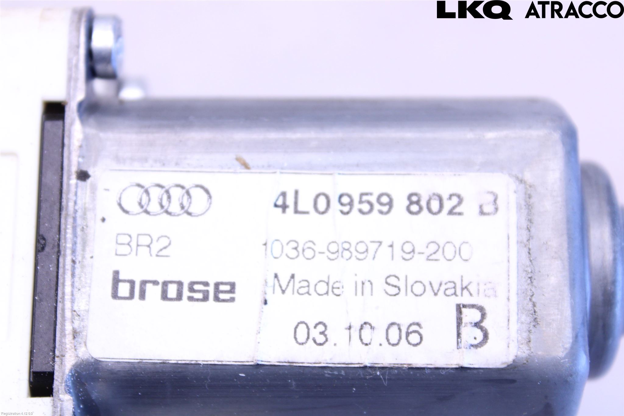 Audi Q7/SQ7 Vindusheismotor