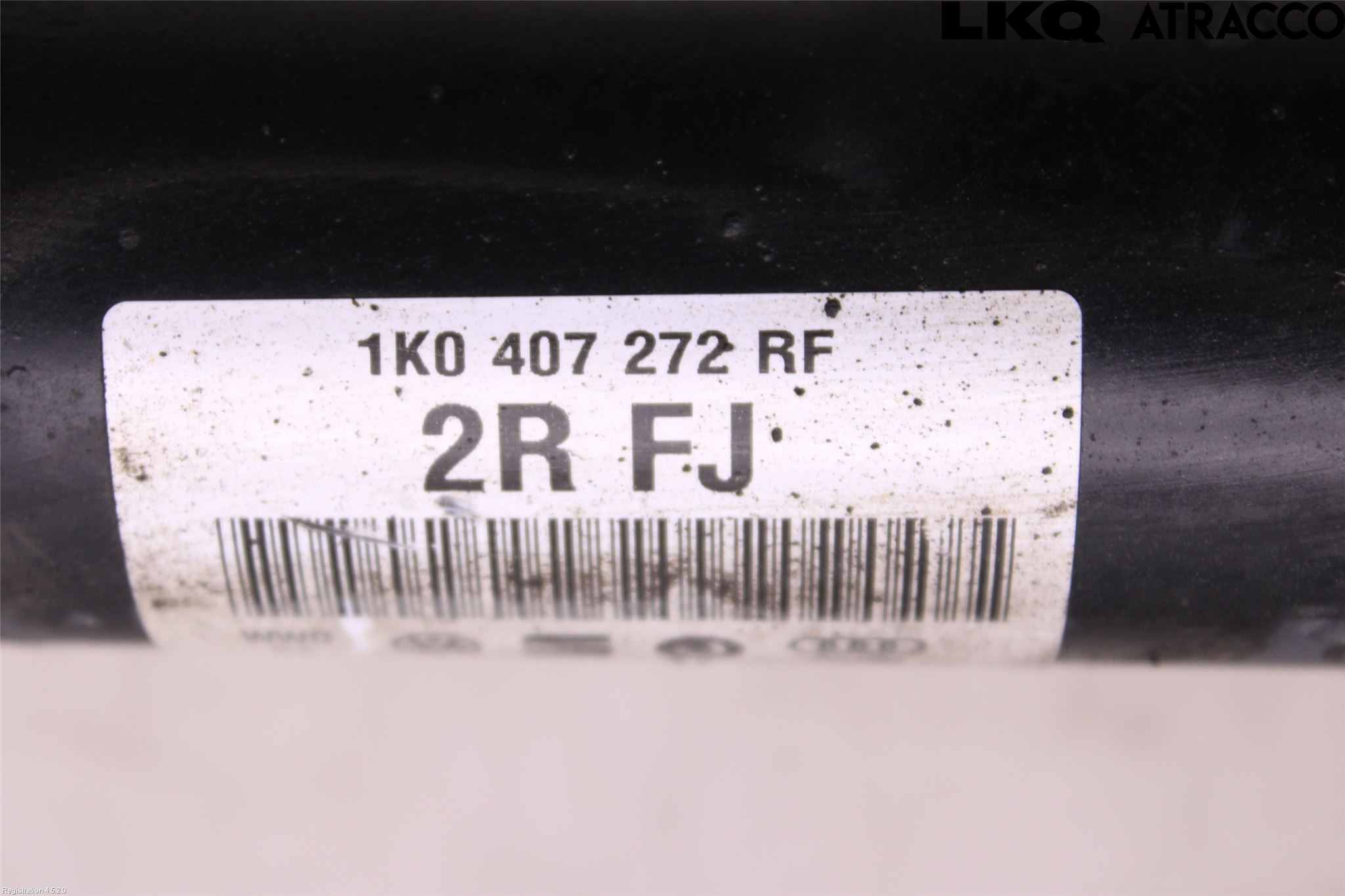 Volkswagen VW GOLF VI 09-13 Drivaksel Foran Kompl Høyre