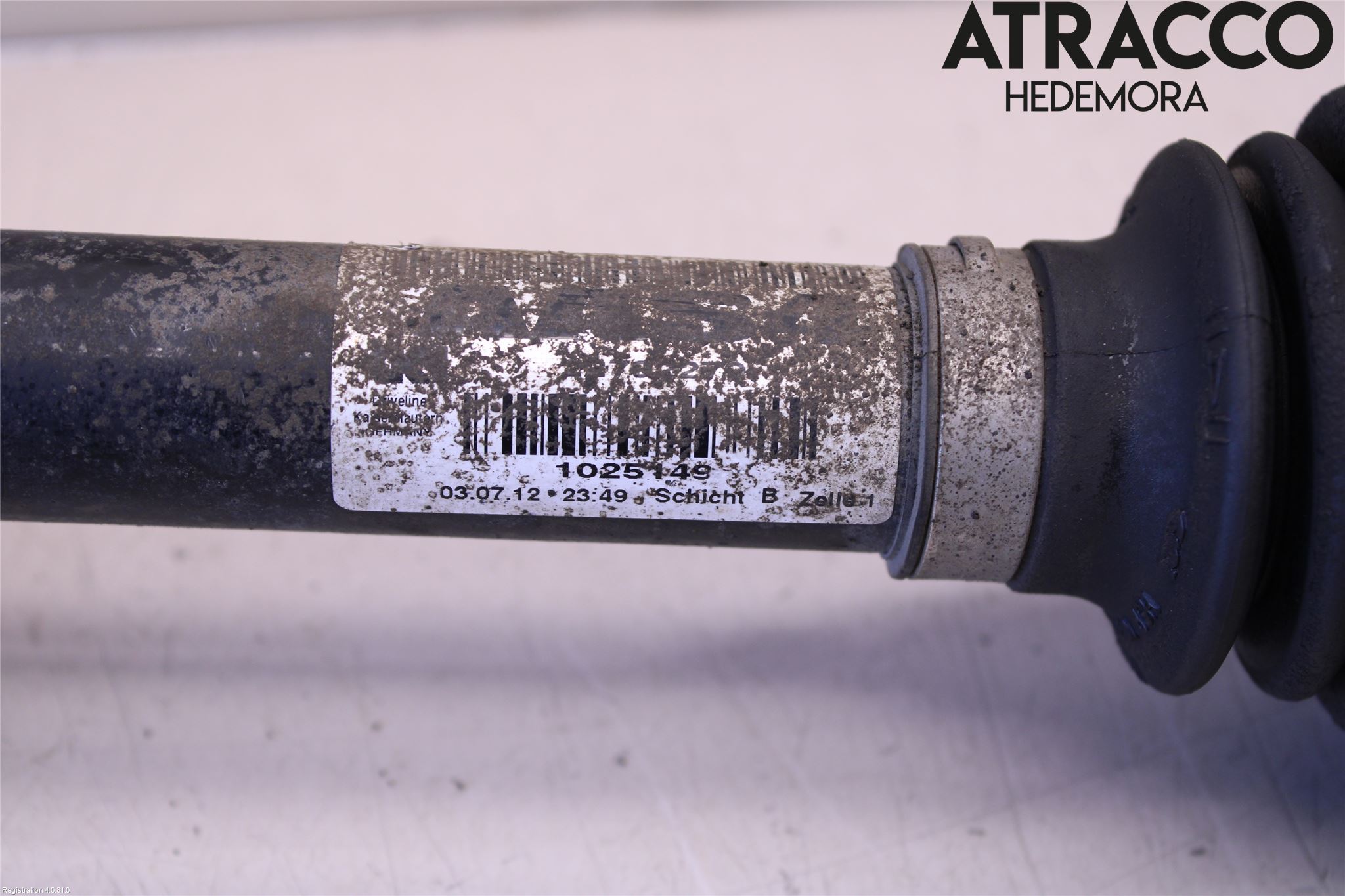 Opel INSIGNIA 09-16 Drivaksel Foran Kompl Venstre