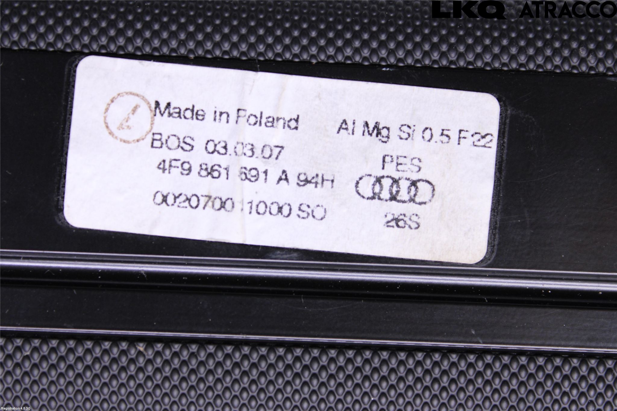 Audi A6/S6     05-11 Innr Lastenett