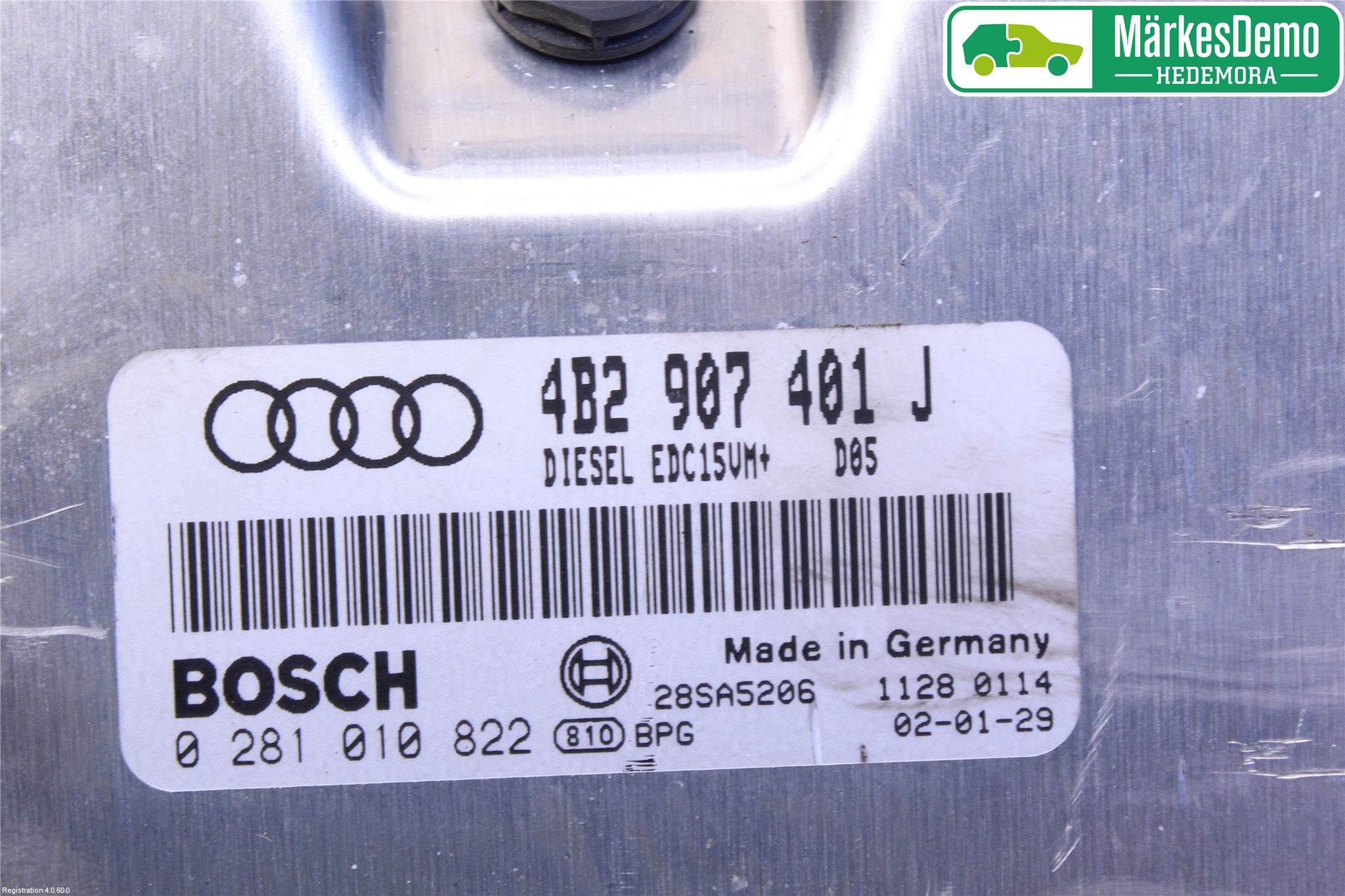 Audi A6/S6     97-05 Styreenhet Dieselpumpe
