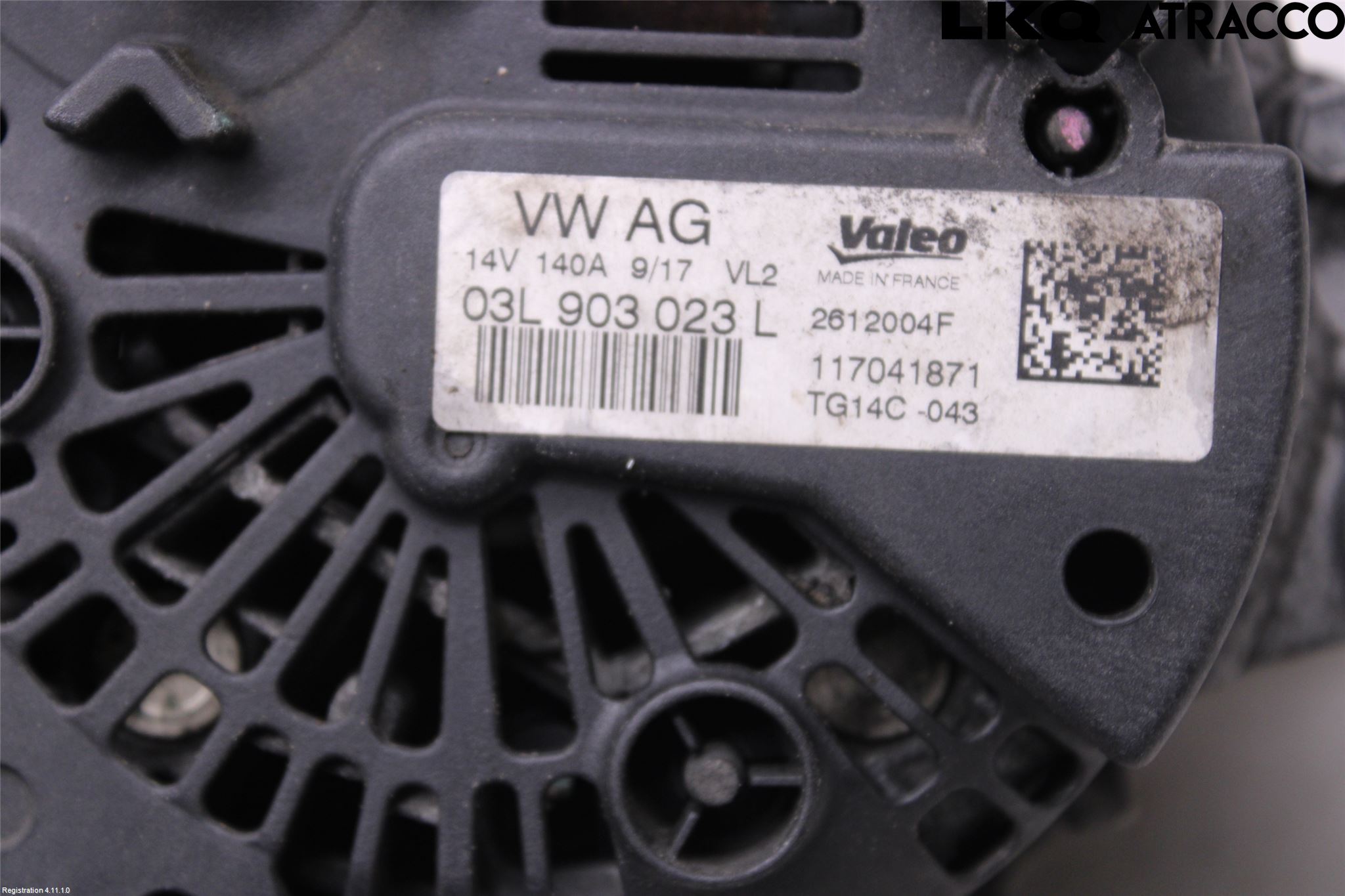 Volkswagen VW CADDY 16-20 Dynamo