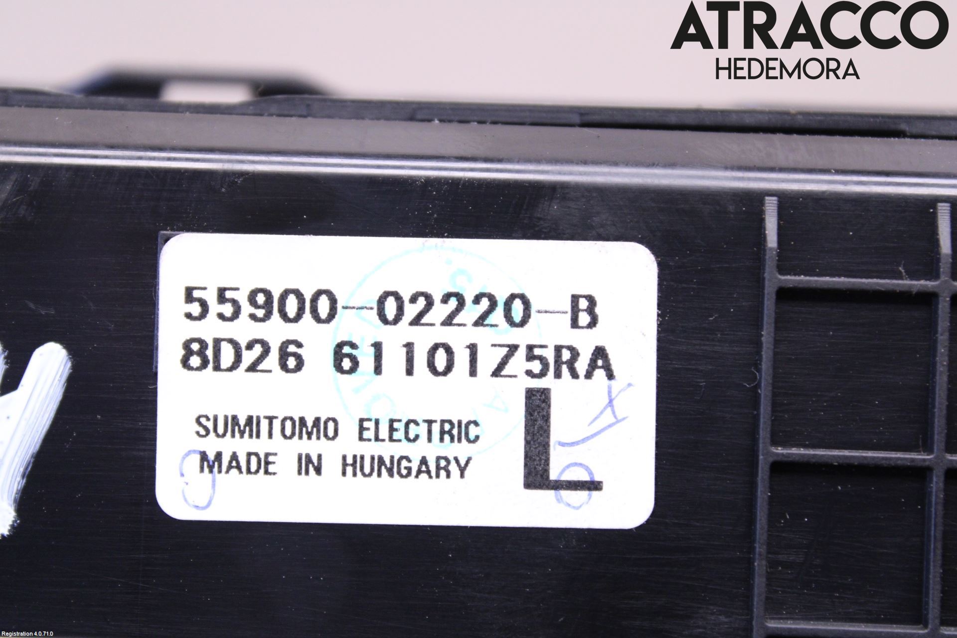 Toyota AURIS 07-09 Varme Ac Betjening-Display