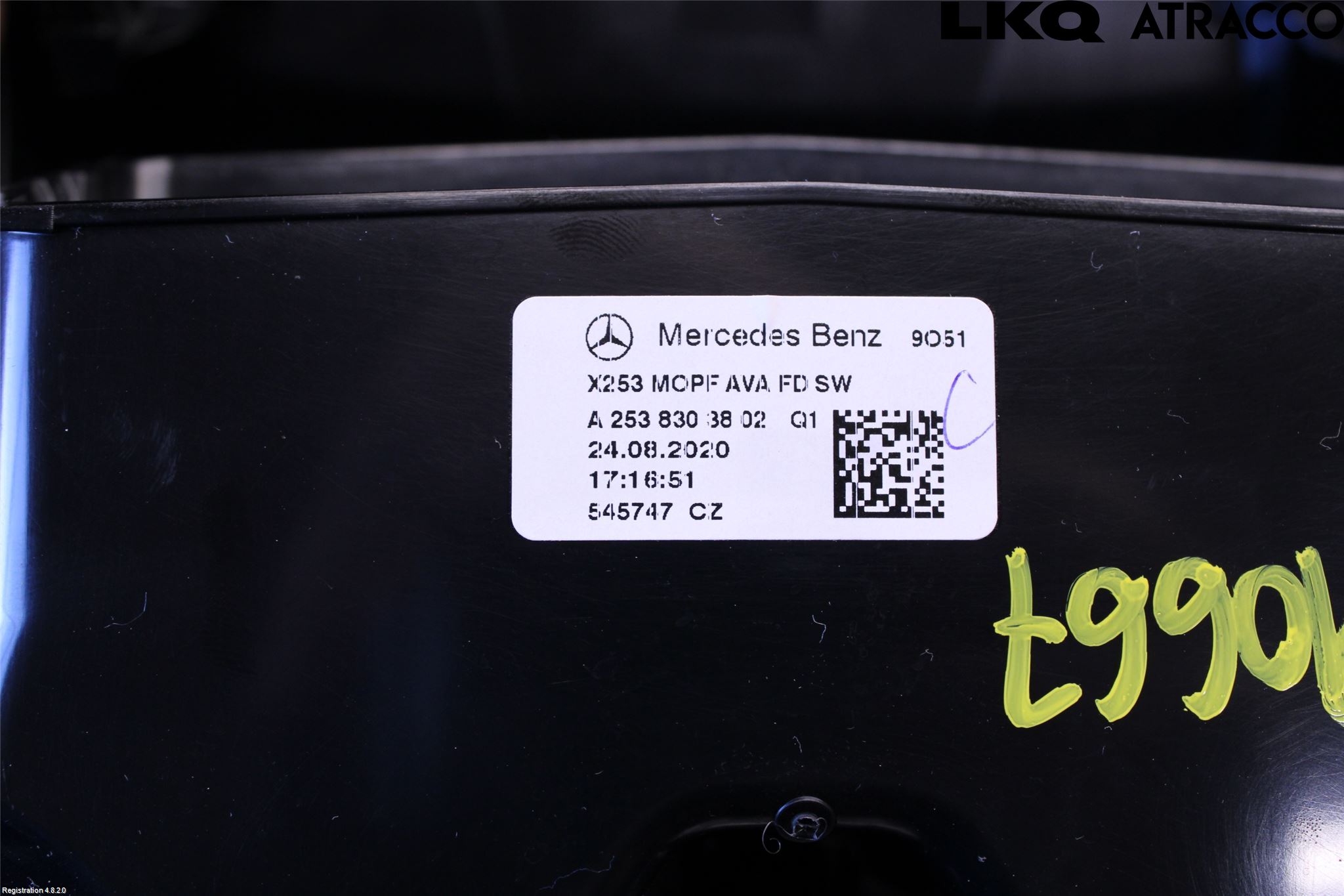 Mercedes-Benz MB GLC-KLASS (X253/C253) 15-22 Dashbord Kanal - Dyse