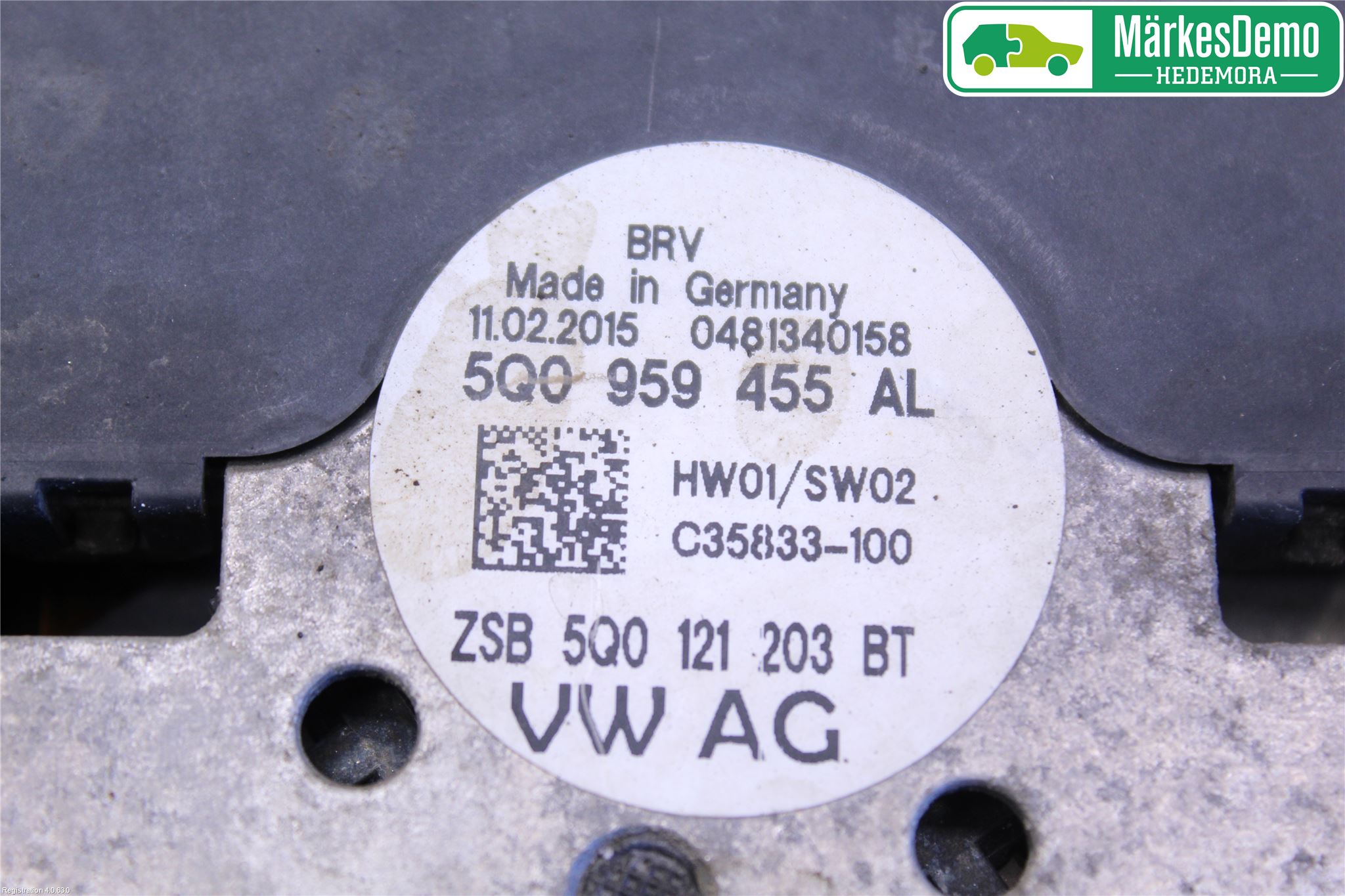 Volkswagen VW GOLF / E-GOLF VII 13-20 Kjølevifte Elektrisk