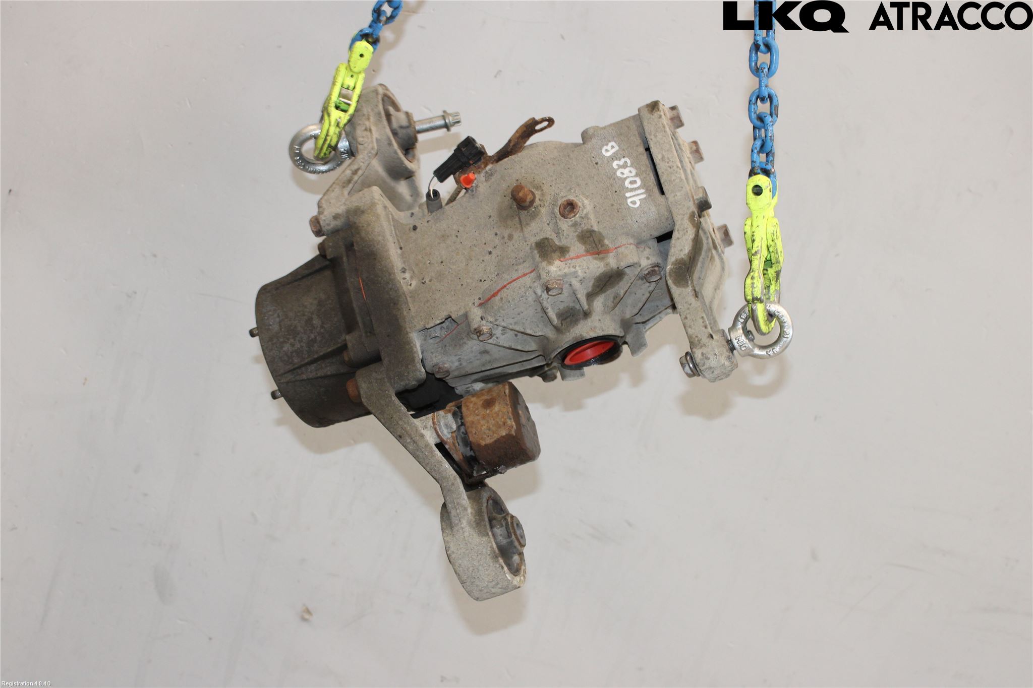 Toyota RAV 4 06-12 Bakaksel Kardang Bak -Diff