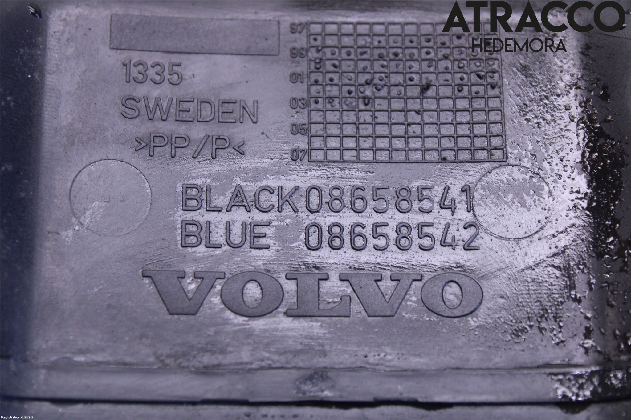 Volvo V70 00-04 Registerreim Deksel