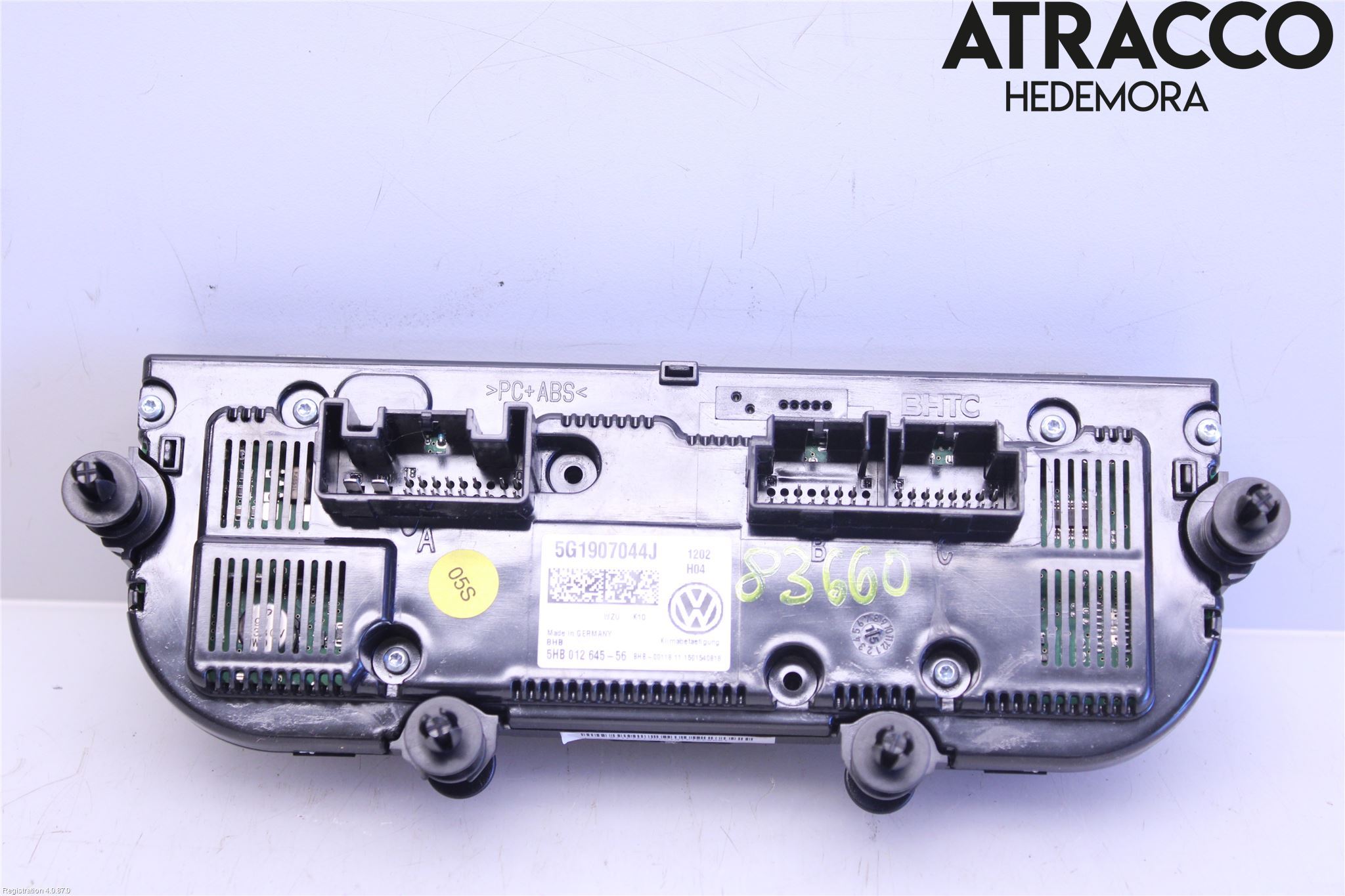Volkswagen VW PASSAT 15-19 Varme Ac Betjening-Display