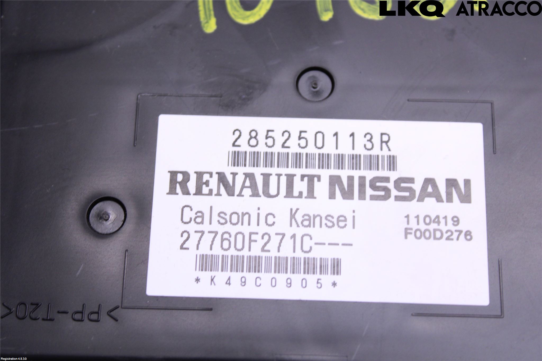 Renault CLIO/E-TECH V 20- Styreenhet Kupevarme