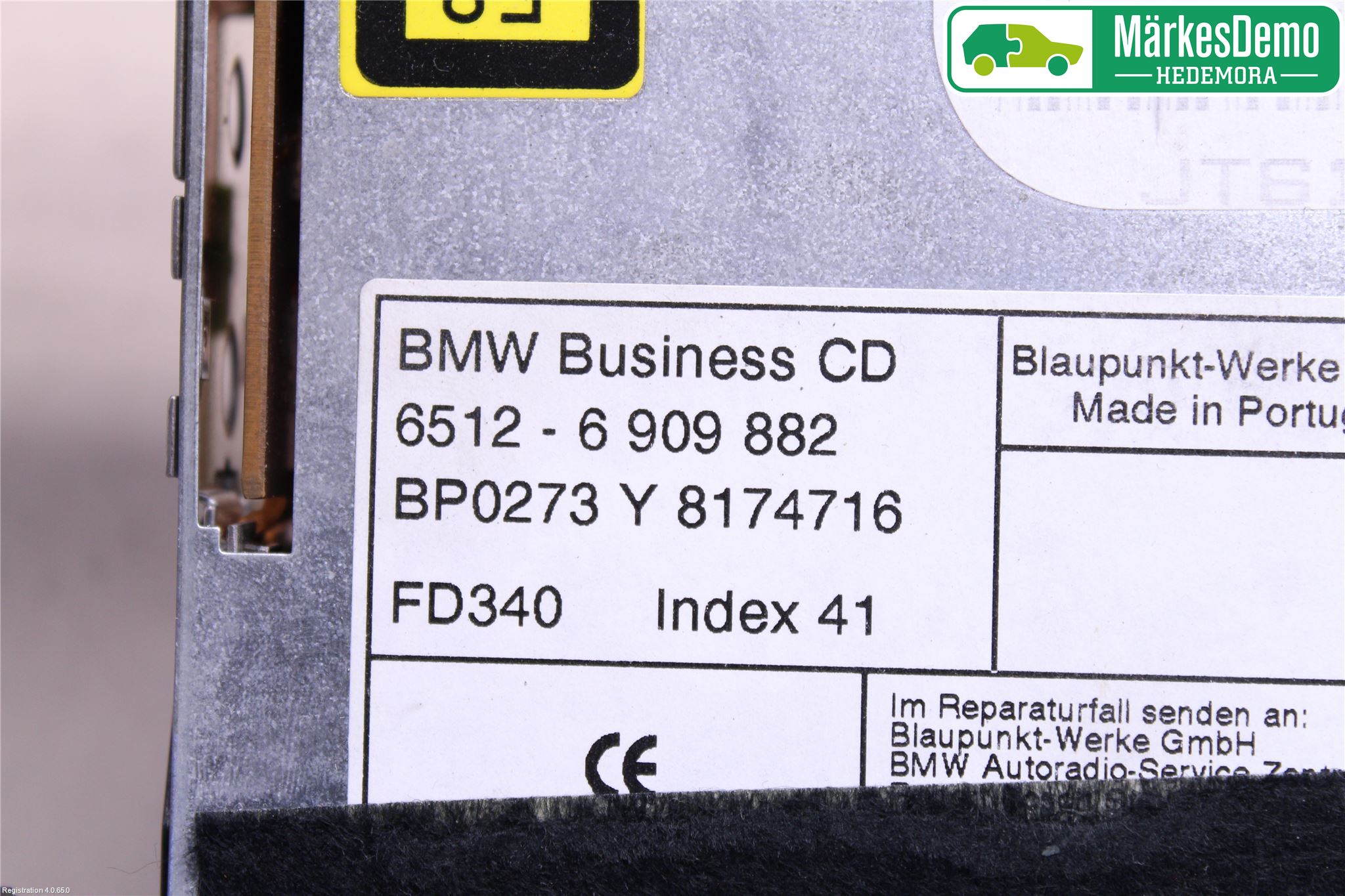 BMW 3 E46      98-05 Stereo Radio Med Cd