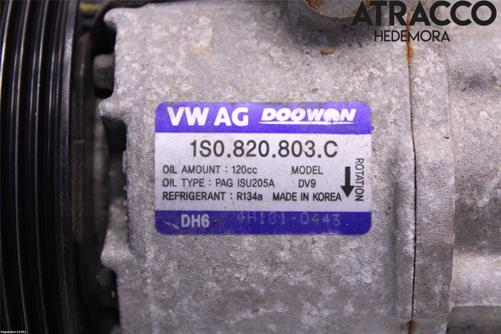 Skoda CITIGO / CITIGO E IV Varme Ac Kompressor