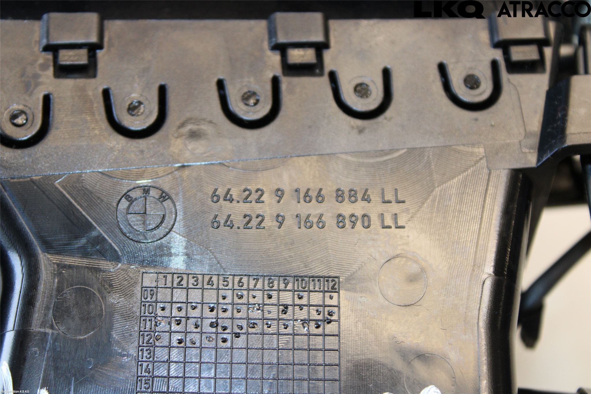 BMW 5 F10/F11/F18 09-17 Dashbord Kanal - Dyse
