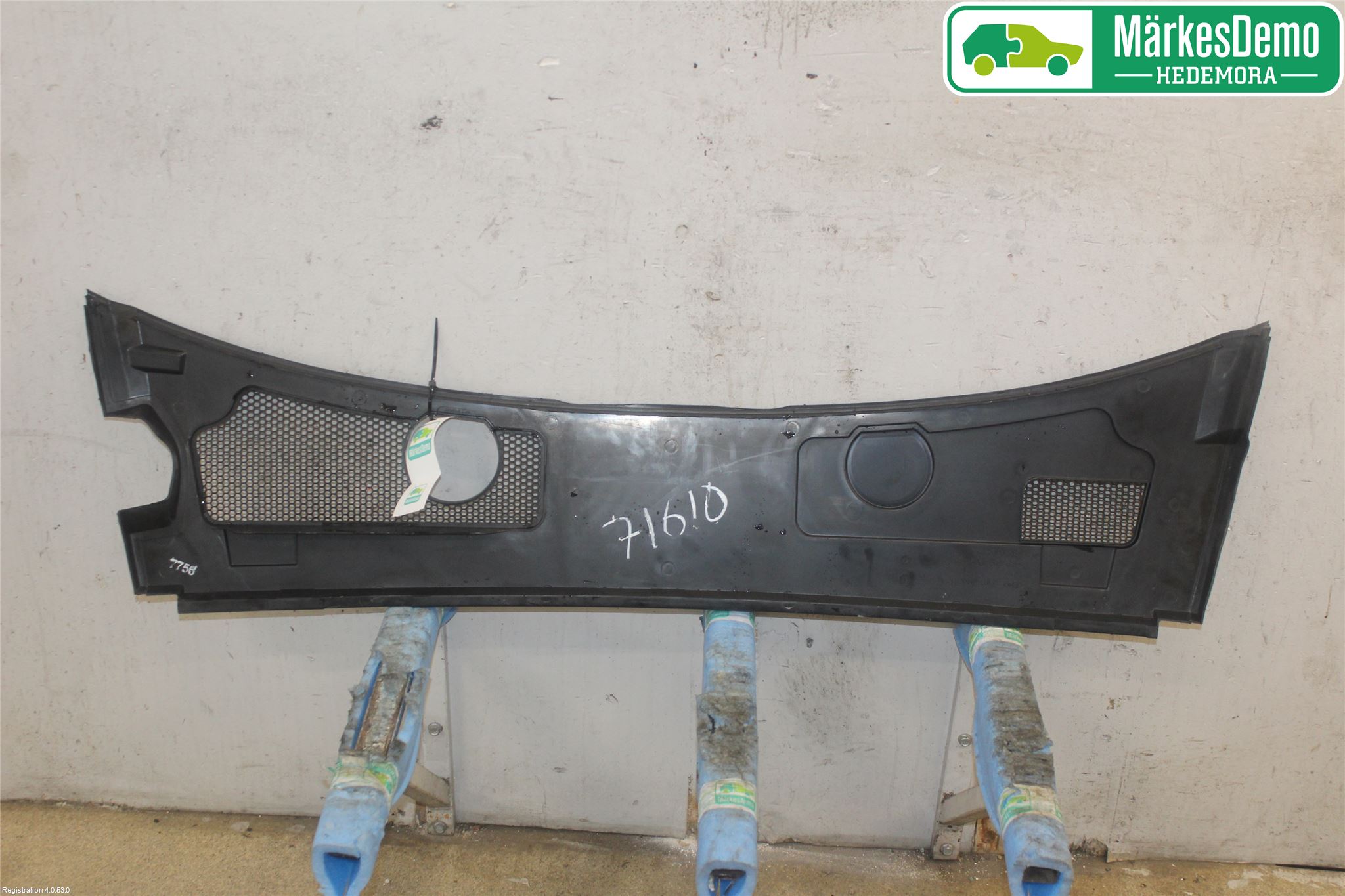 Audi A6/S6     05-11 Visker Deksel-Grill-Under Frr