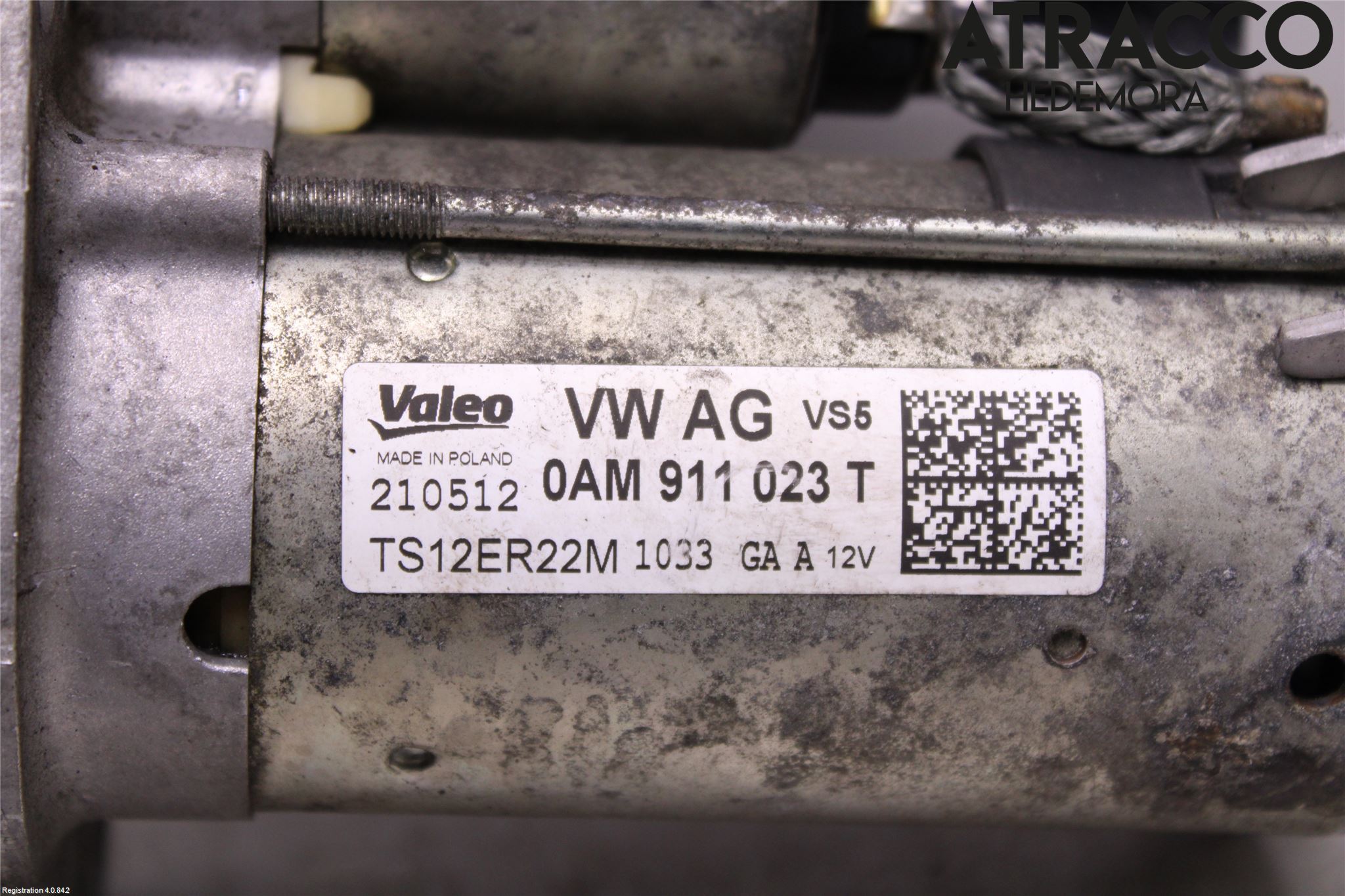 Volkswagen VW POLO 10-17 Startmotor