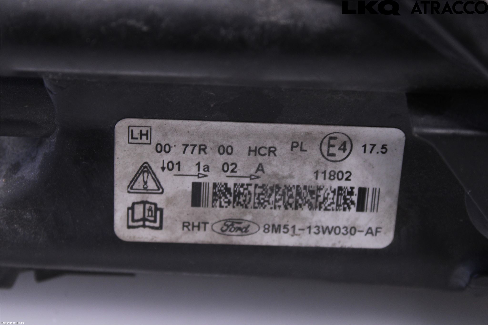 Ford FOCUS 08-11 Frontlykt Venstre