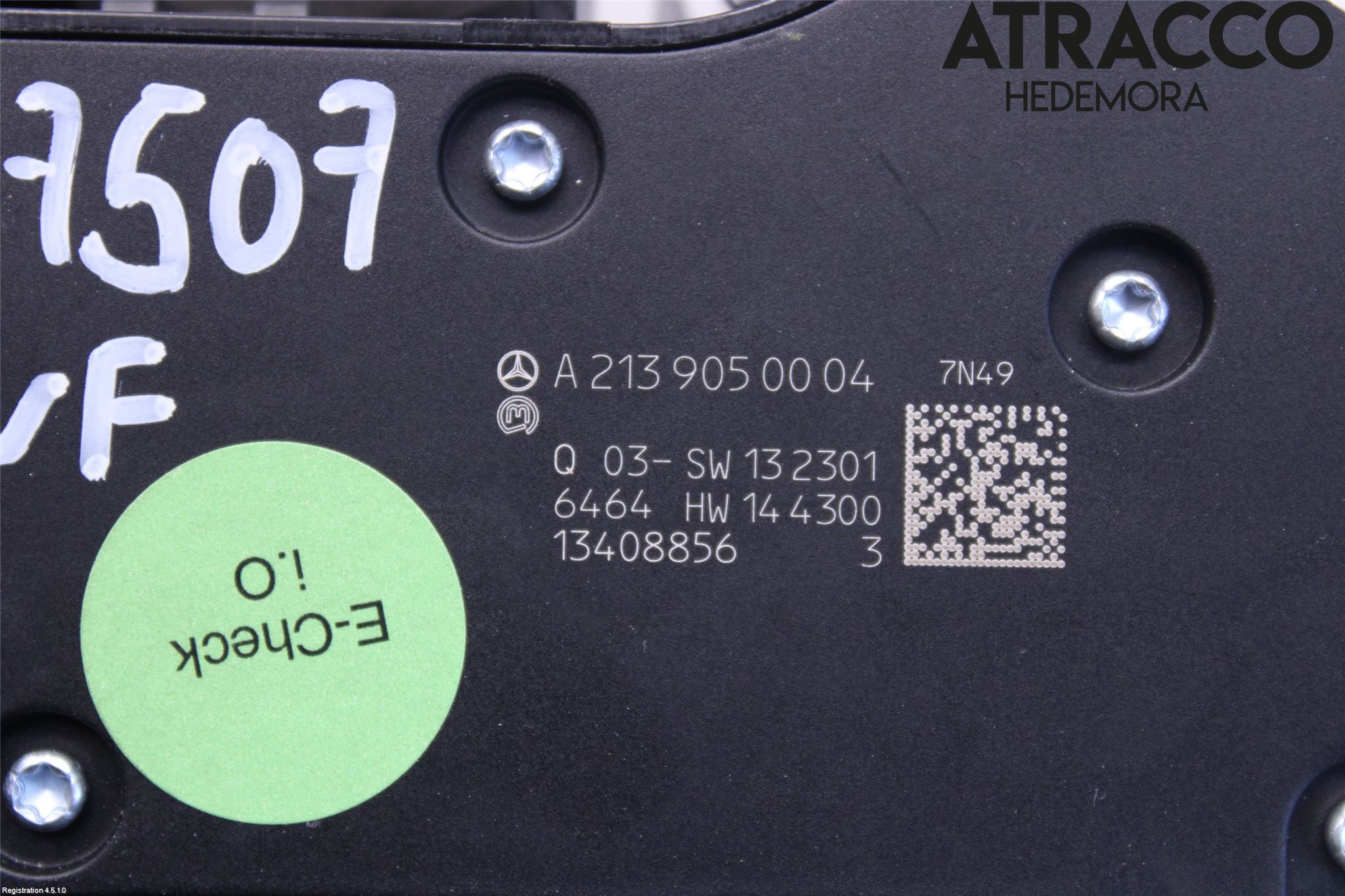 Mercedes-Benz MB E-KLASS (W213) 16-23 Bryter Sete Regulering