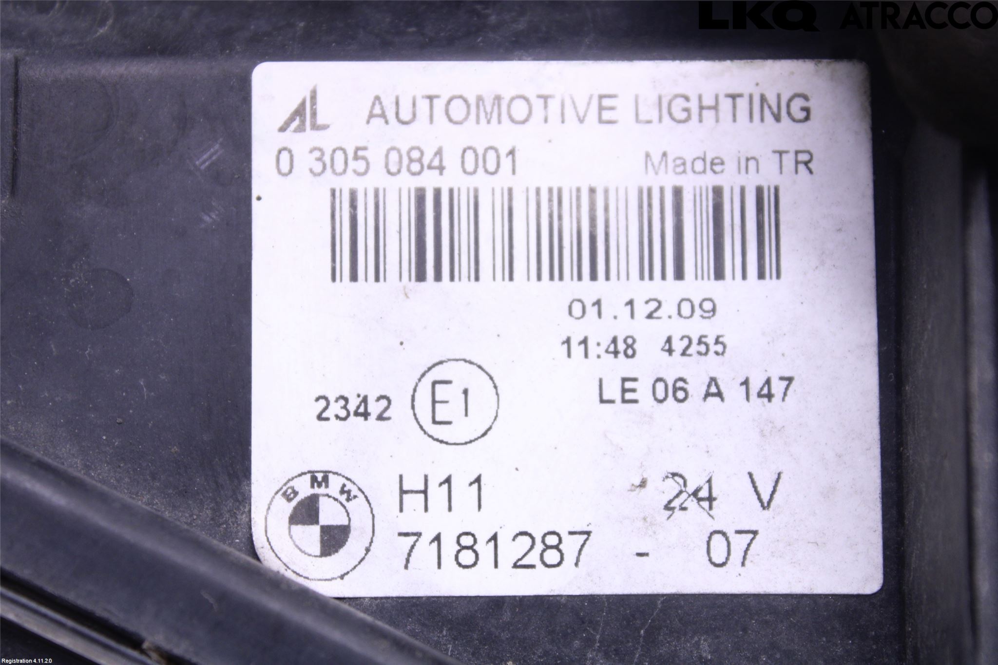 BMW 1 E87/81 5D/3D 03-11 Frontlykt-Kurve-Tåkelys