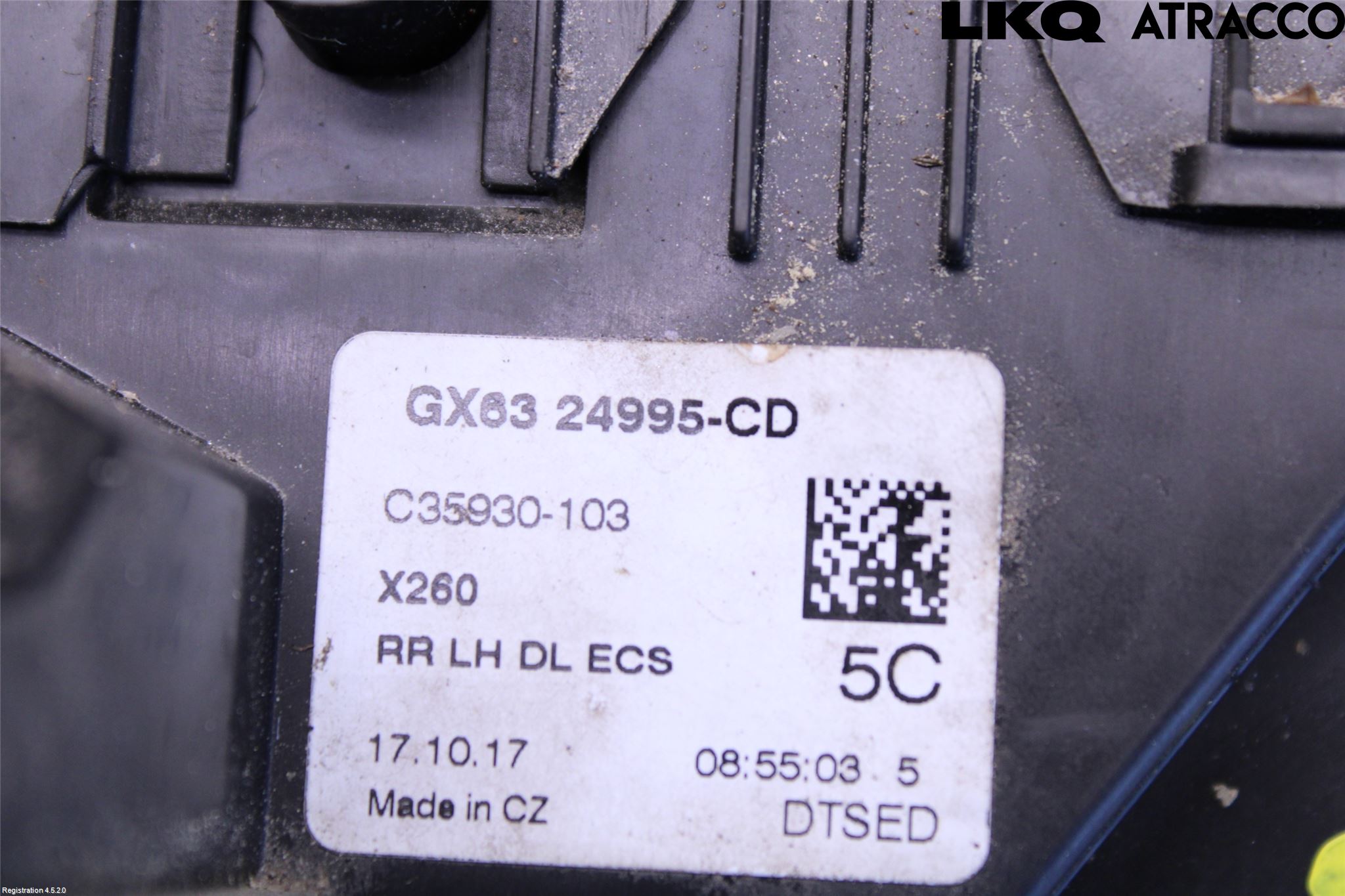 Jaguar XF (X260) 16-24 Dørlås - Låsekasse