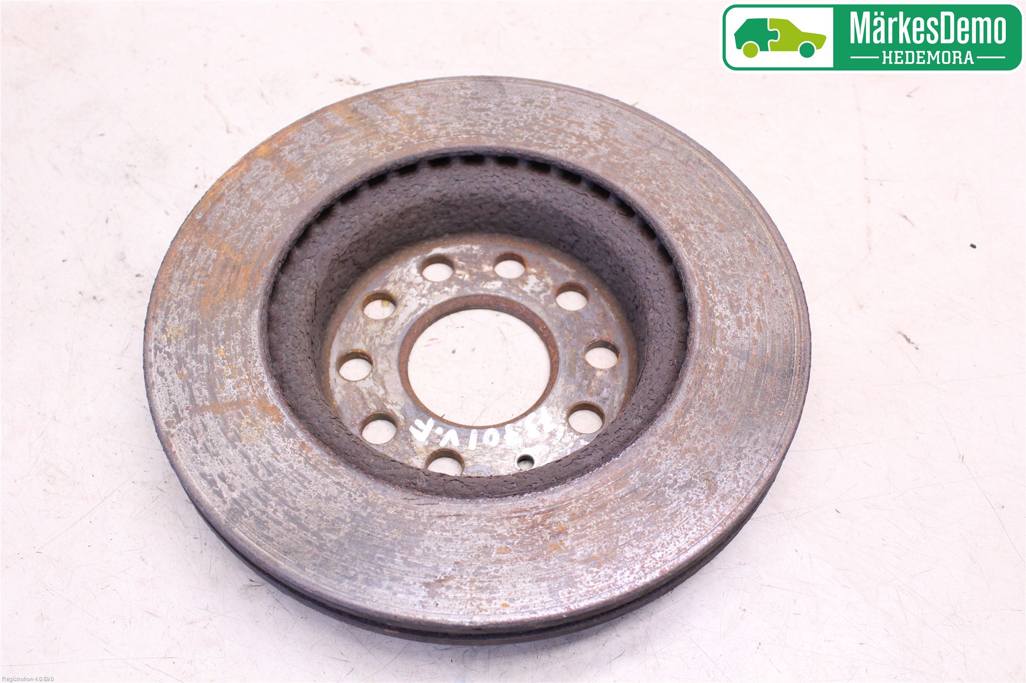 Volkswagen VW GOLF VI 09-13 Bremseskive Foran