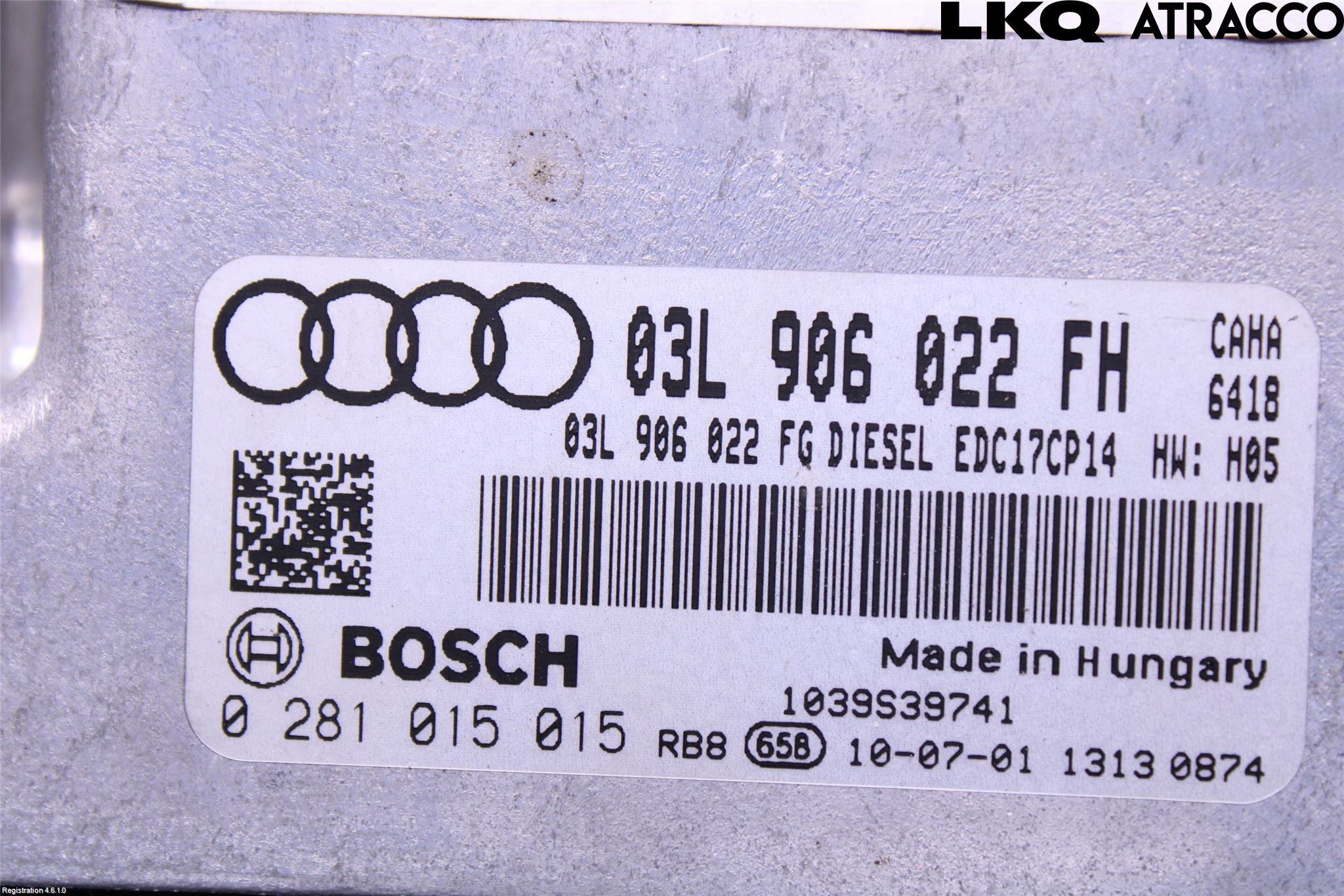 Audi A6/S6     05-11 Styreenhet Dieselpumpe