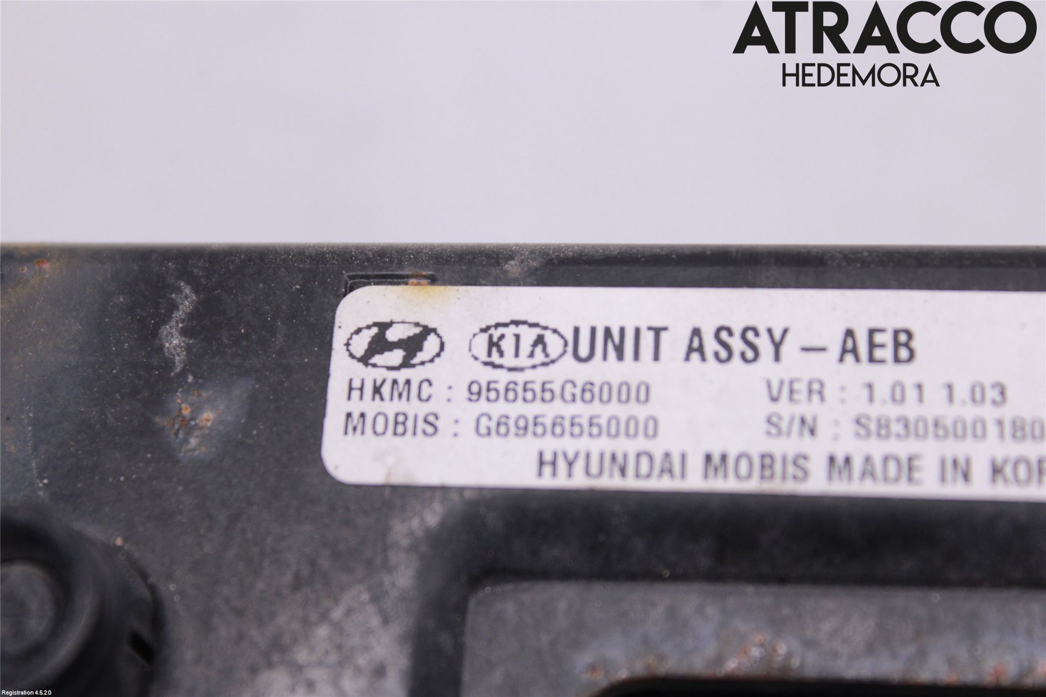 Kia PICANTO 17- Sensor Kollisjonsbeskyttelse