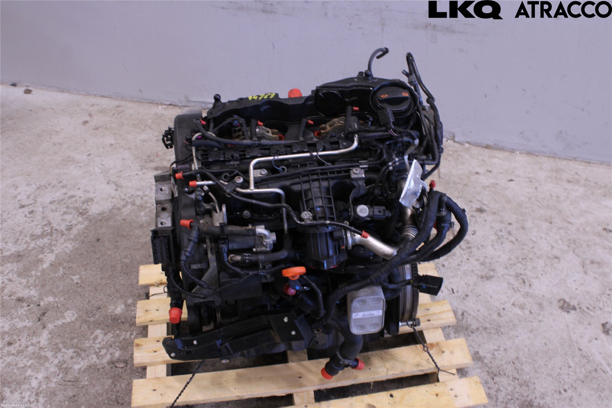 Volkswagen VW GOLF VI 09-13 Motor Diesel