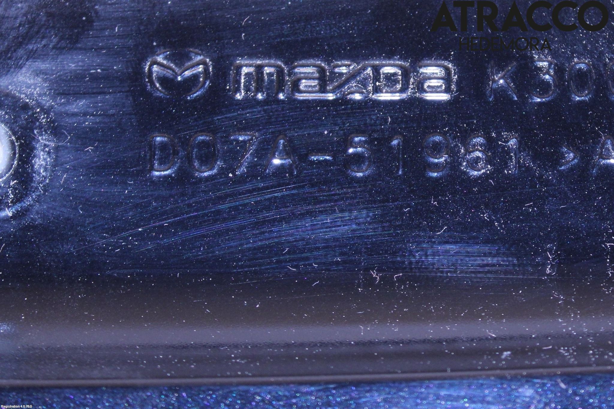 Mazda 2 (DE) 08-15 Spoiler Bakluke