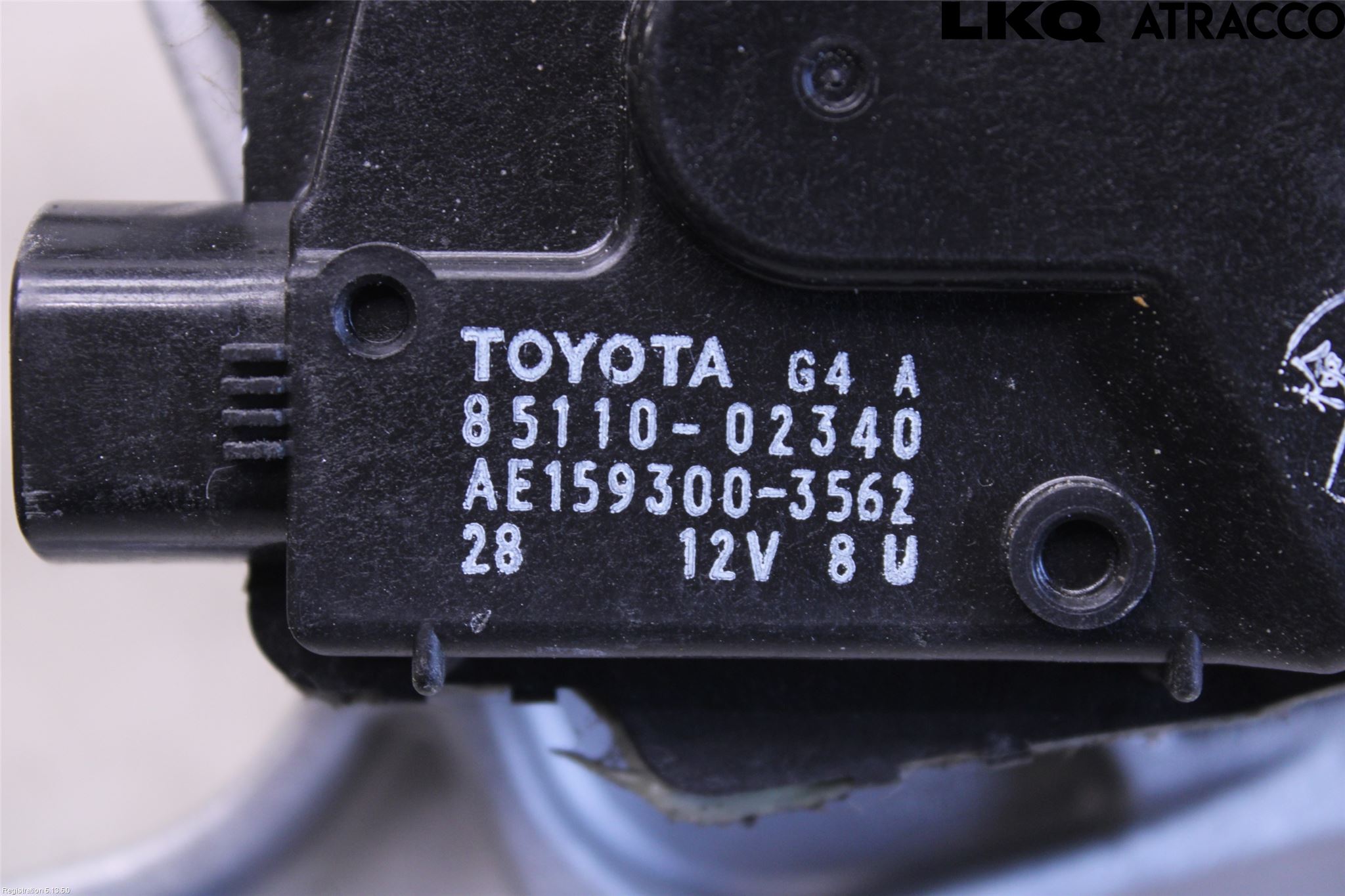 Toyota AURIS 13-19 Viskermotor Frontrute