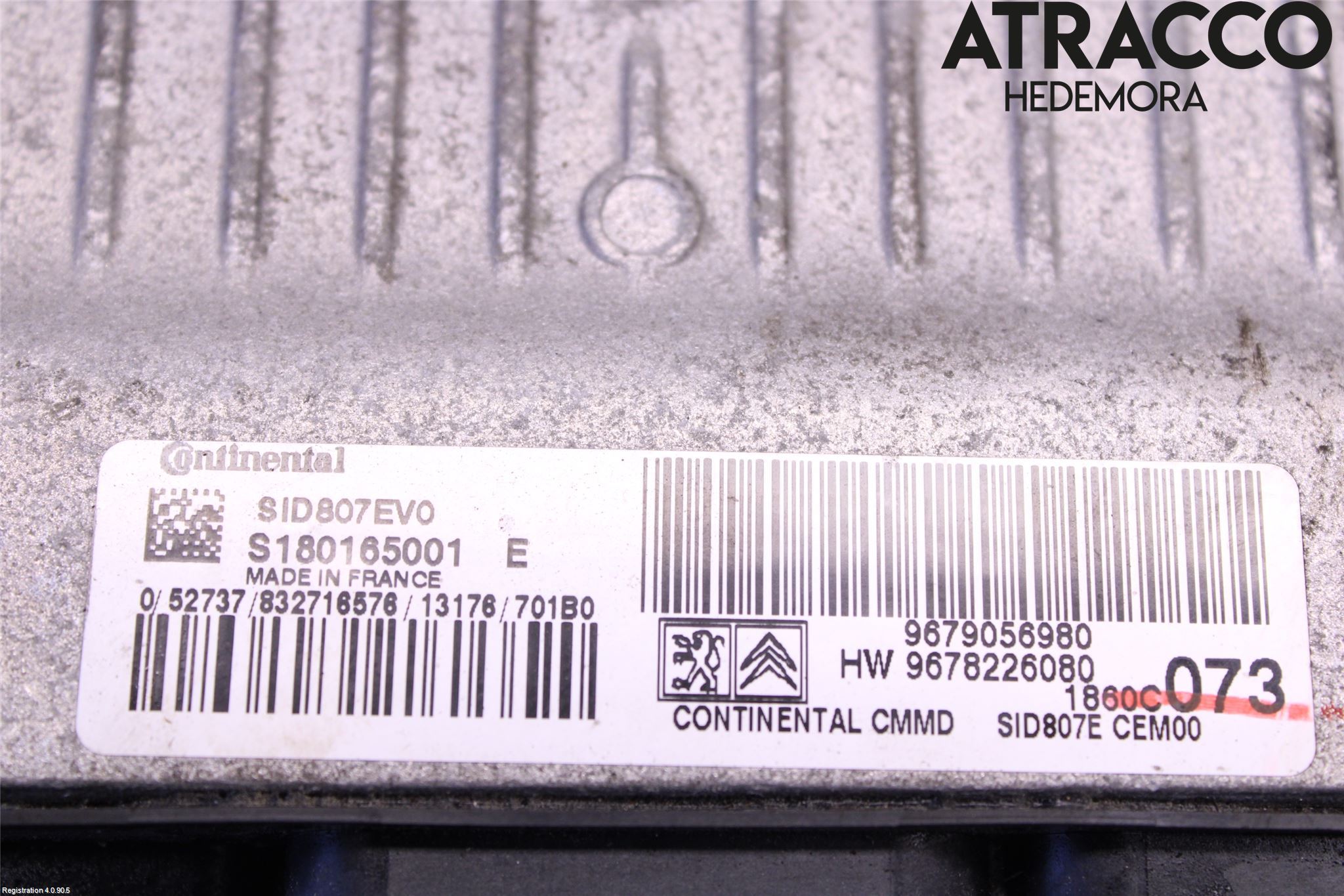 Citroen C4 AIRCROSS Styreenhet Dieselpumpe