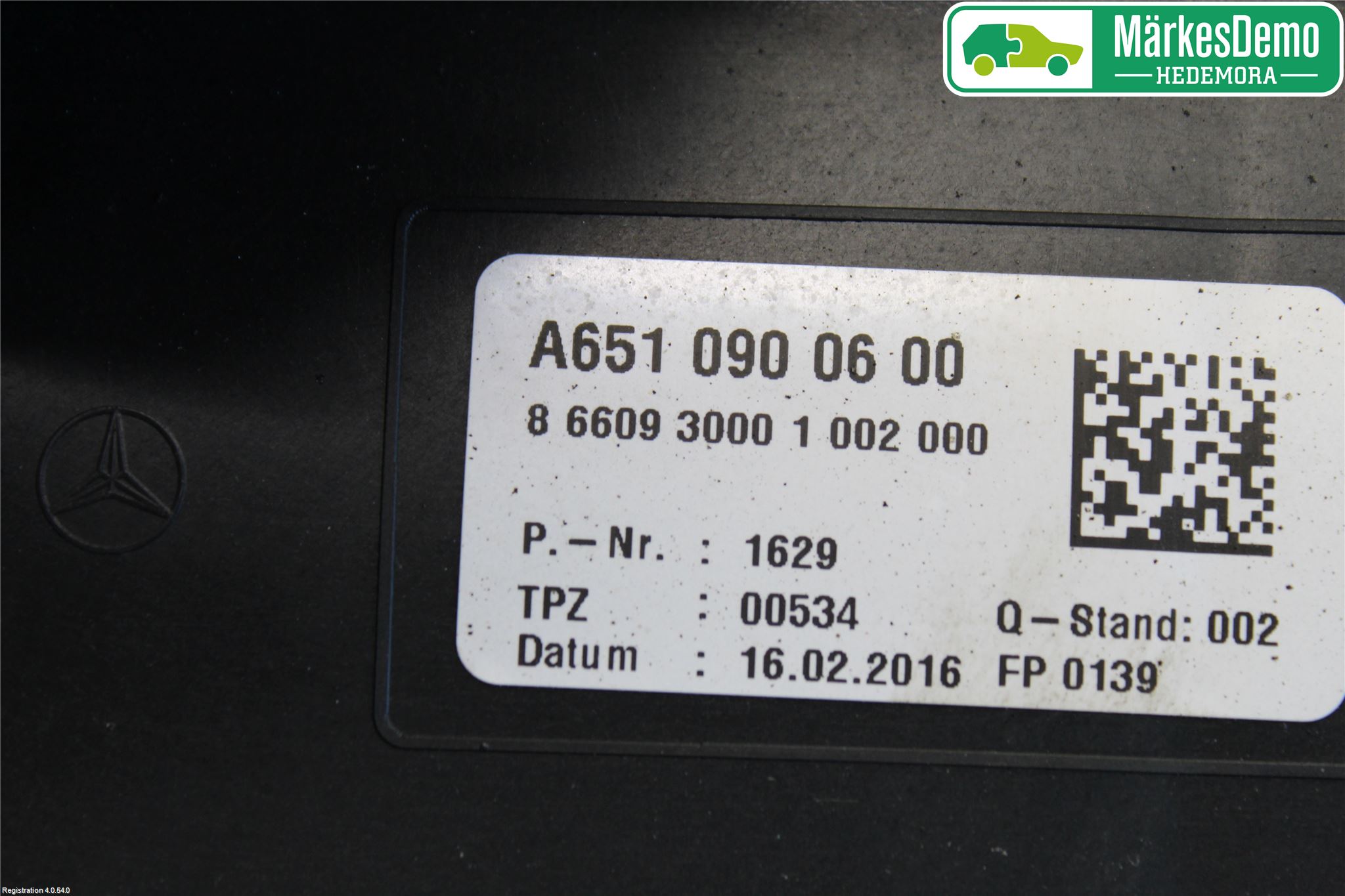 Mercedes-Benz MB C-KLASS (W205) 14-21 Luftfilter Boks