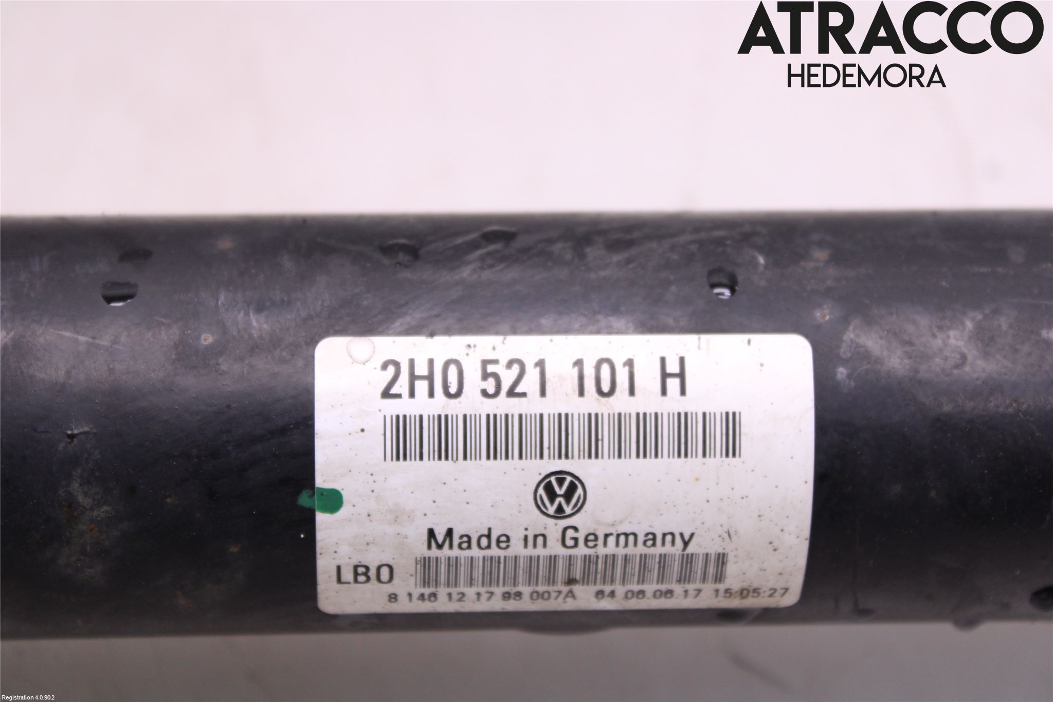Volkswagen VW AMAROK 2H 10-22 Mellomaksel Fremre 4Wd