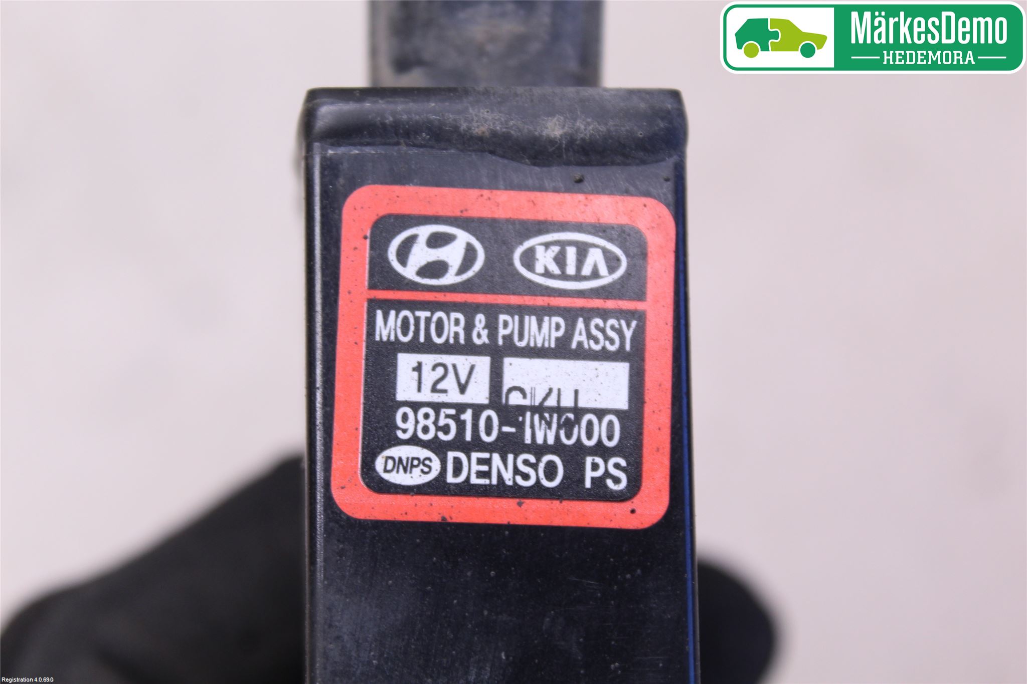 Hyundai i40 08-15 Spylerpumpe Frontrute