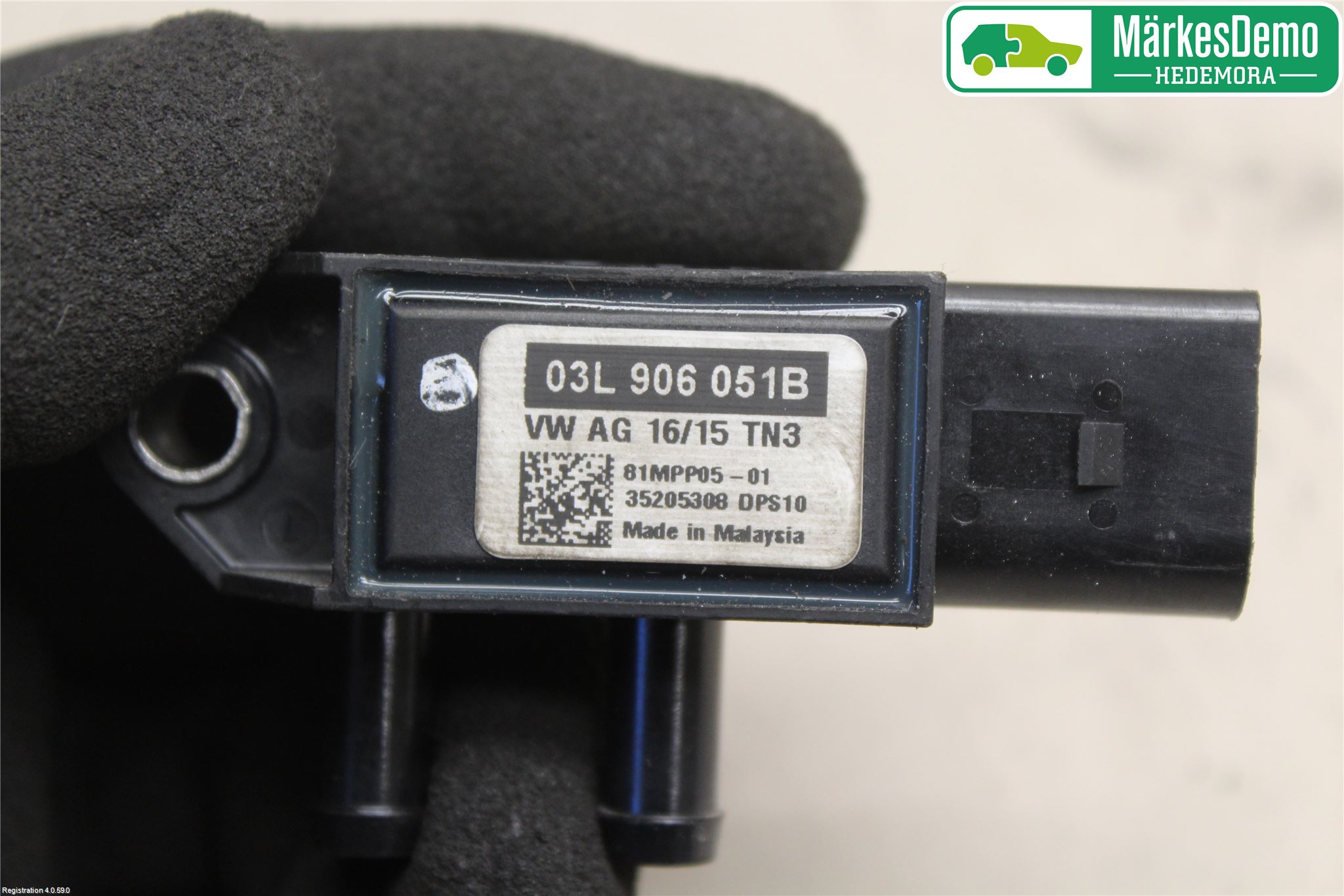 Volkswagen VW PASSAT 15-19 Sensor Temp-Trykk Avgass