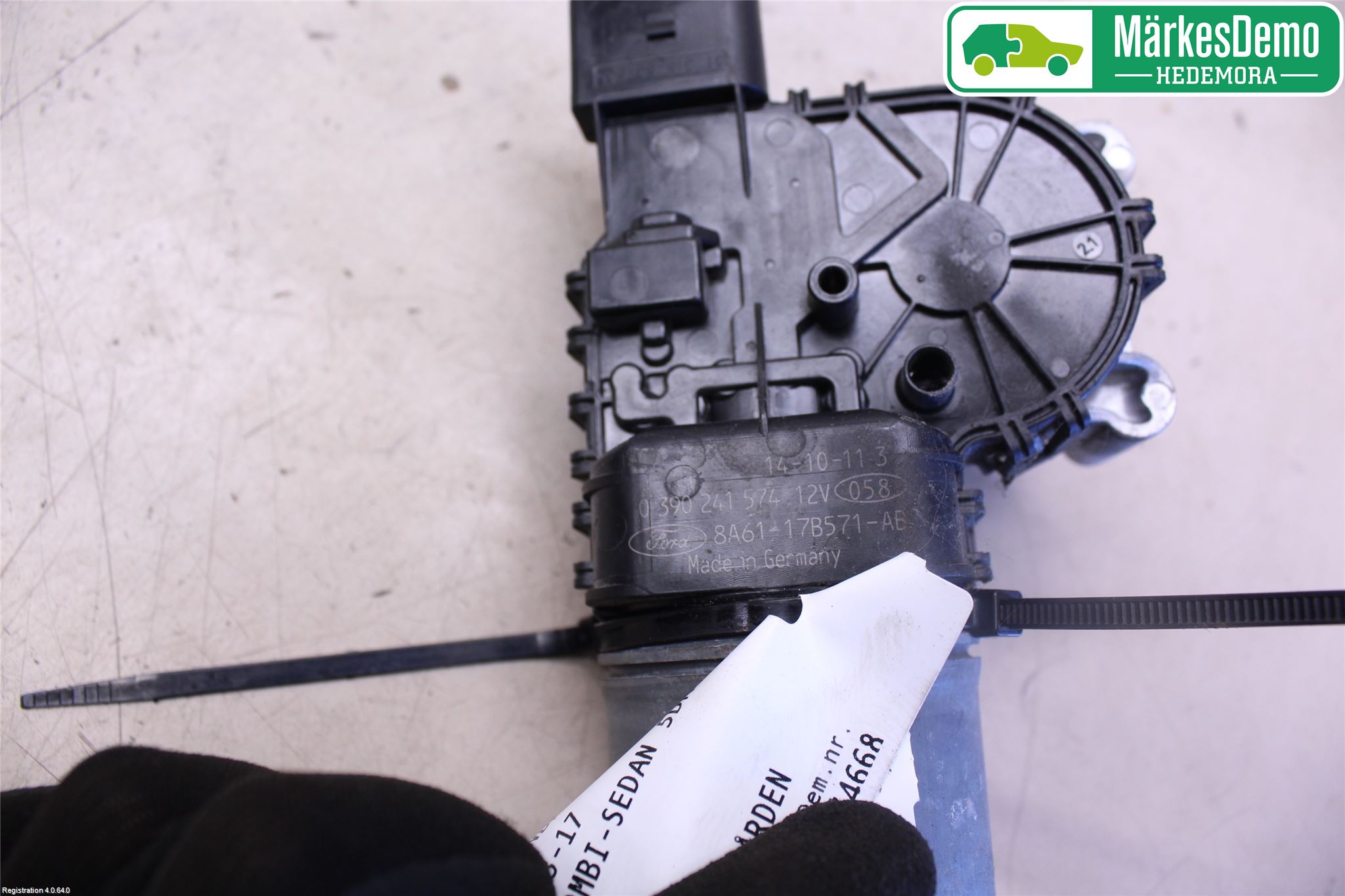 Ford FIESTA 13-17 Viskermotor Frontrute