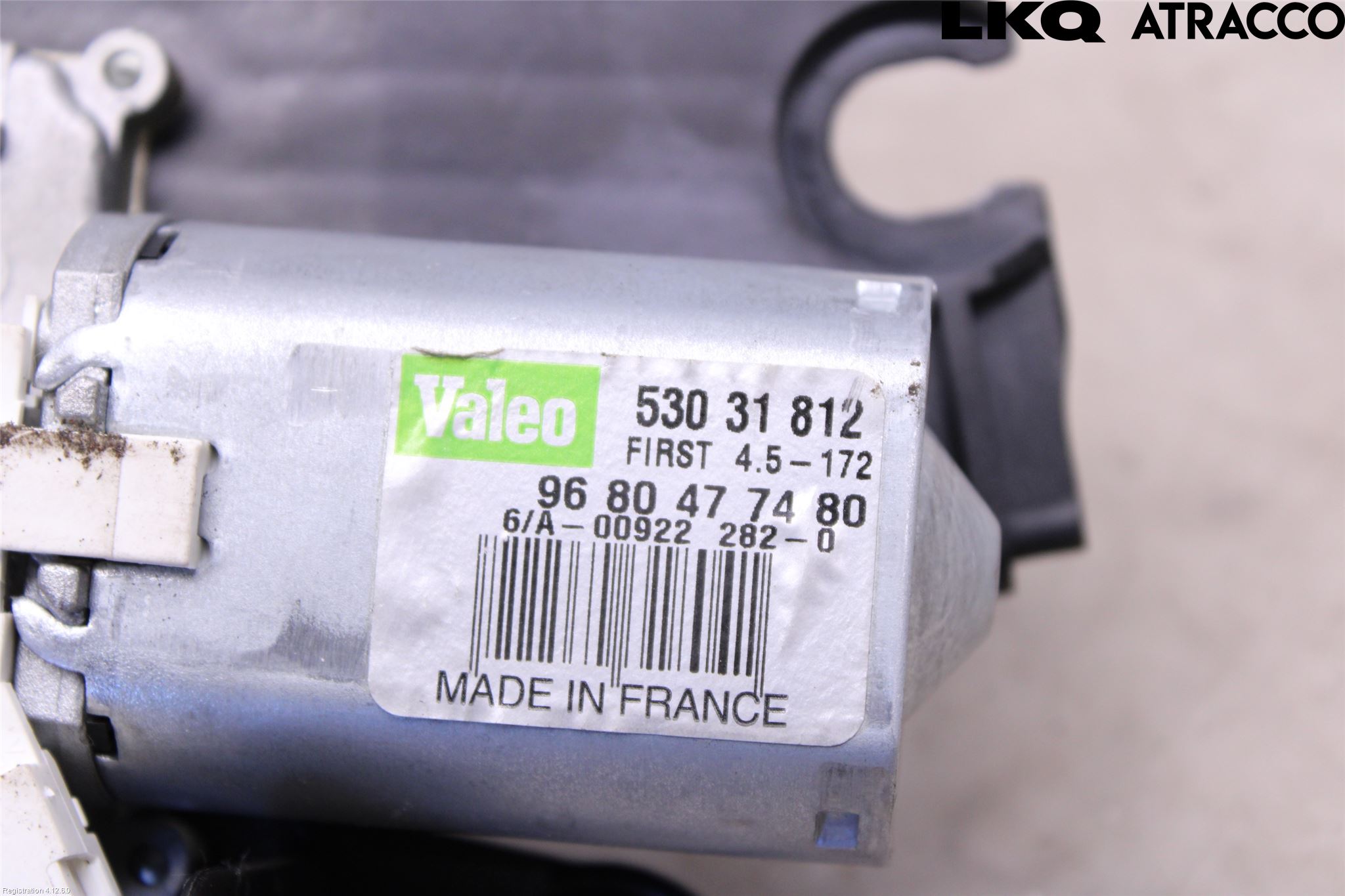 Peugeot 3008 09-16 Viskermotor Bakluke
