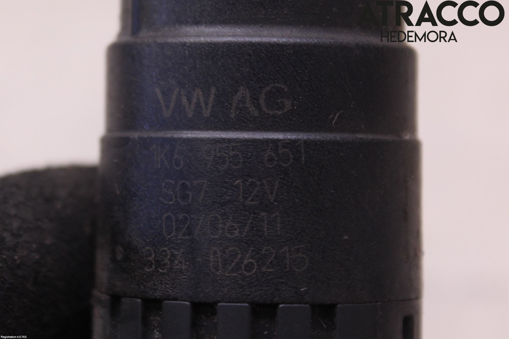 Volkswagen VW GOLF VI 09-13 Spylerpumpe Frontrute